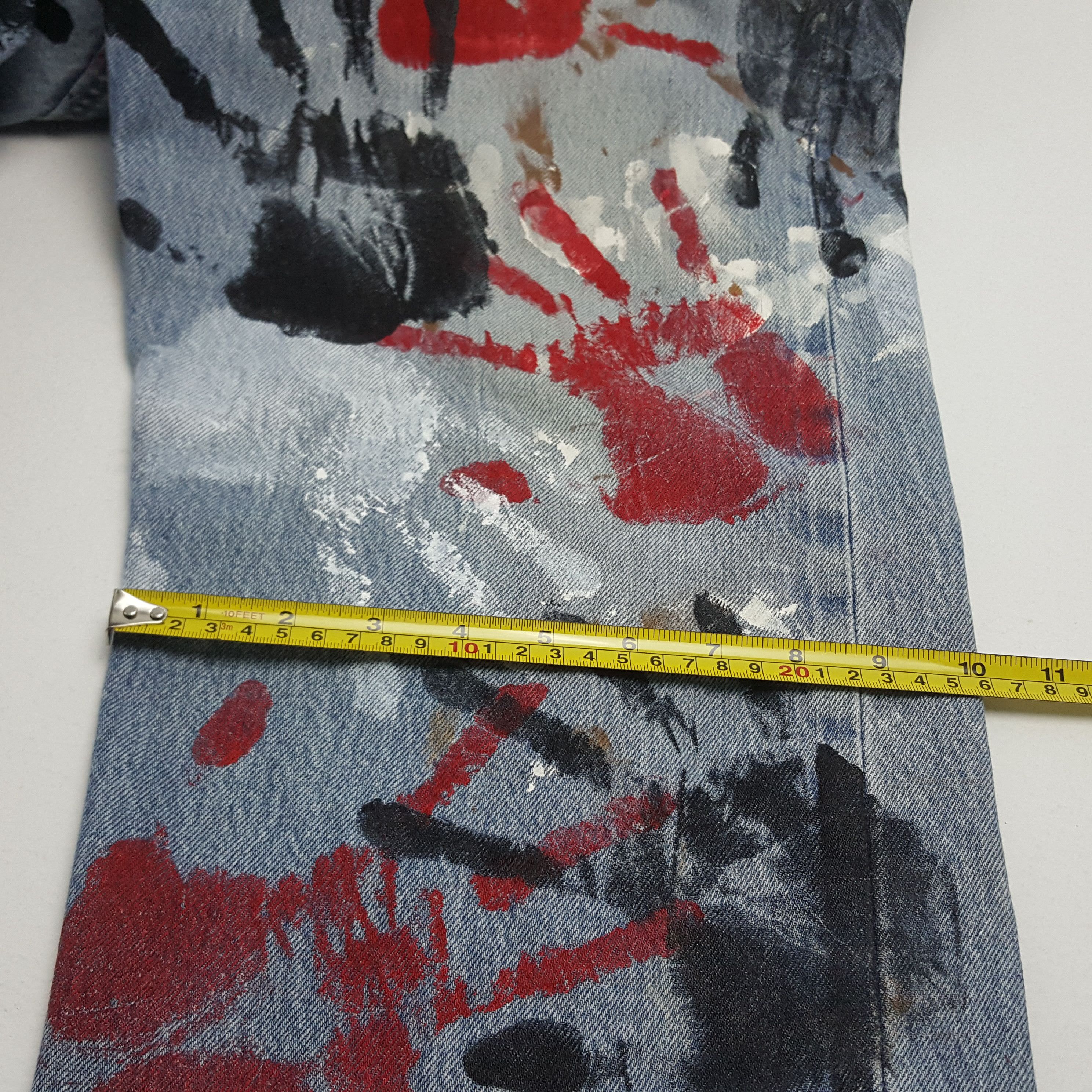 Levi's × Vintage Vintage Levi's 501 art streetwear style denim jeans Size US 40 / EU 56 - 11 Thumbnail