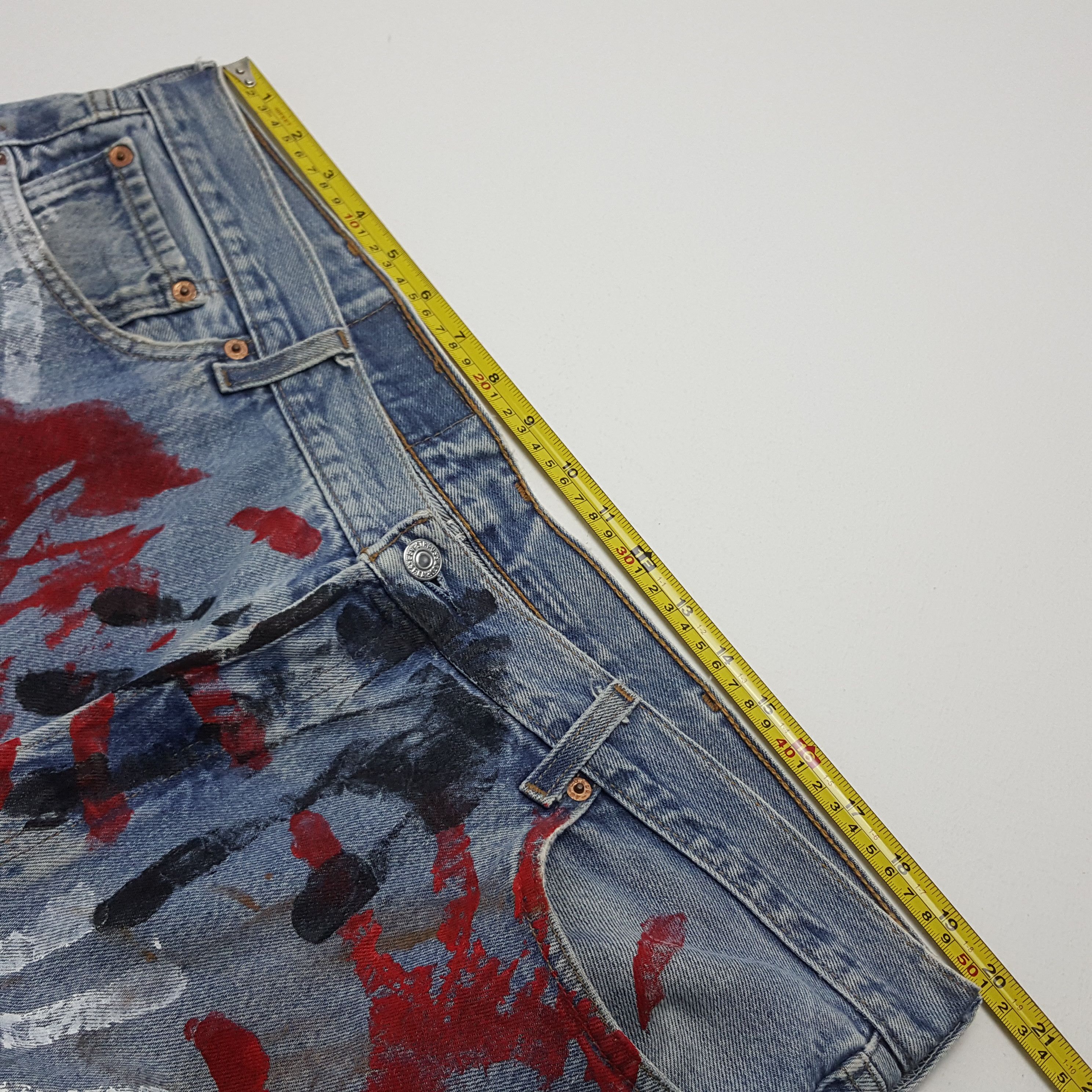 Levi's × Vintage Vintage Levi's 501 art streetwear style denim jeans Size US 40 / EU 56 - 15 Thumbnail