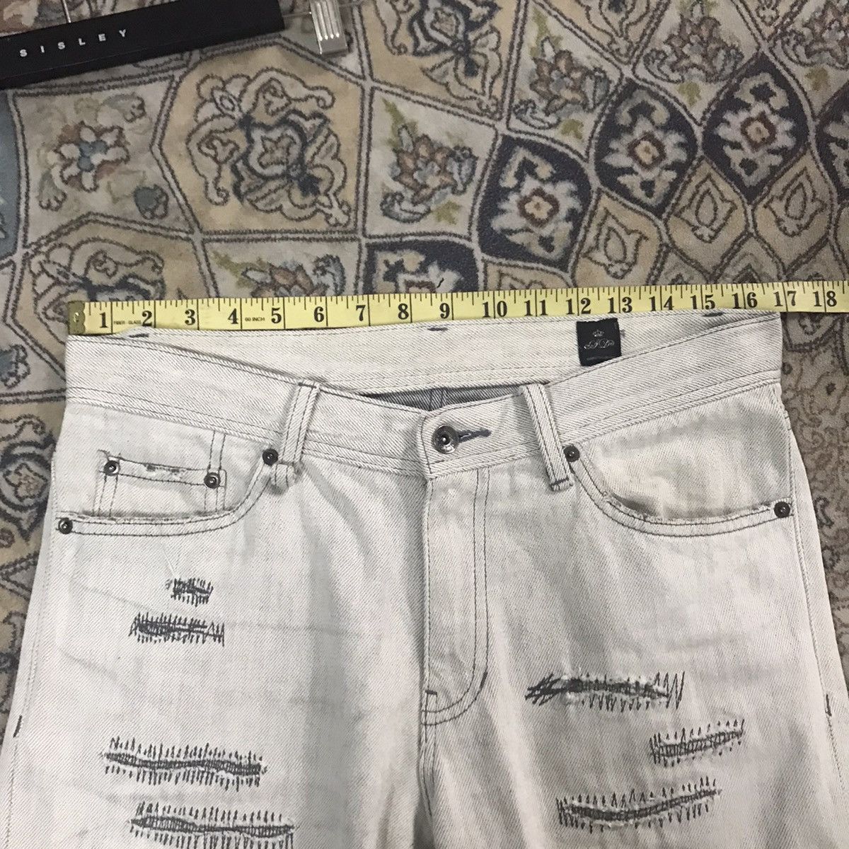 semanticdesign Semantic Design Distressed Denim Jeans Size US 32 / EU 48 - 19 Thumbnail
