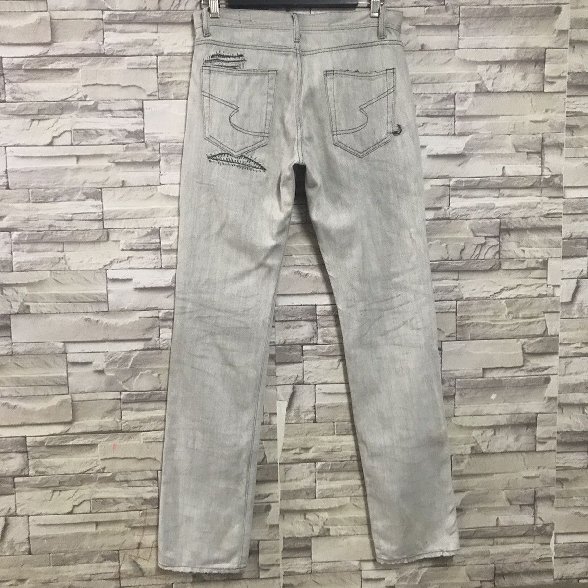 semanticdesign Semantic Design Distressed Denim Jeans Size US 32 / EU 48 - 11 Thumbnail