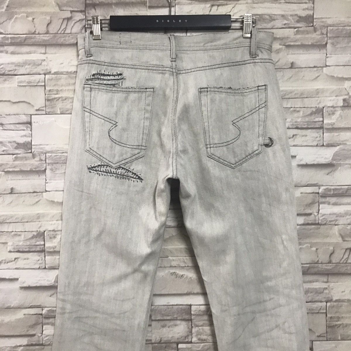 semanticdesign Semantic Design Distressed Denim Jeans Size US 32 / EU 48 - 12 Thumbnail