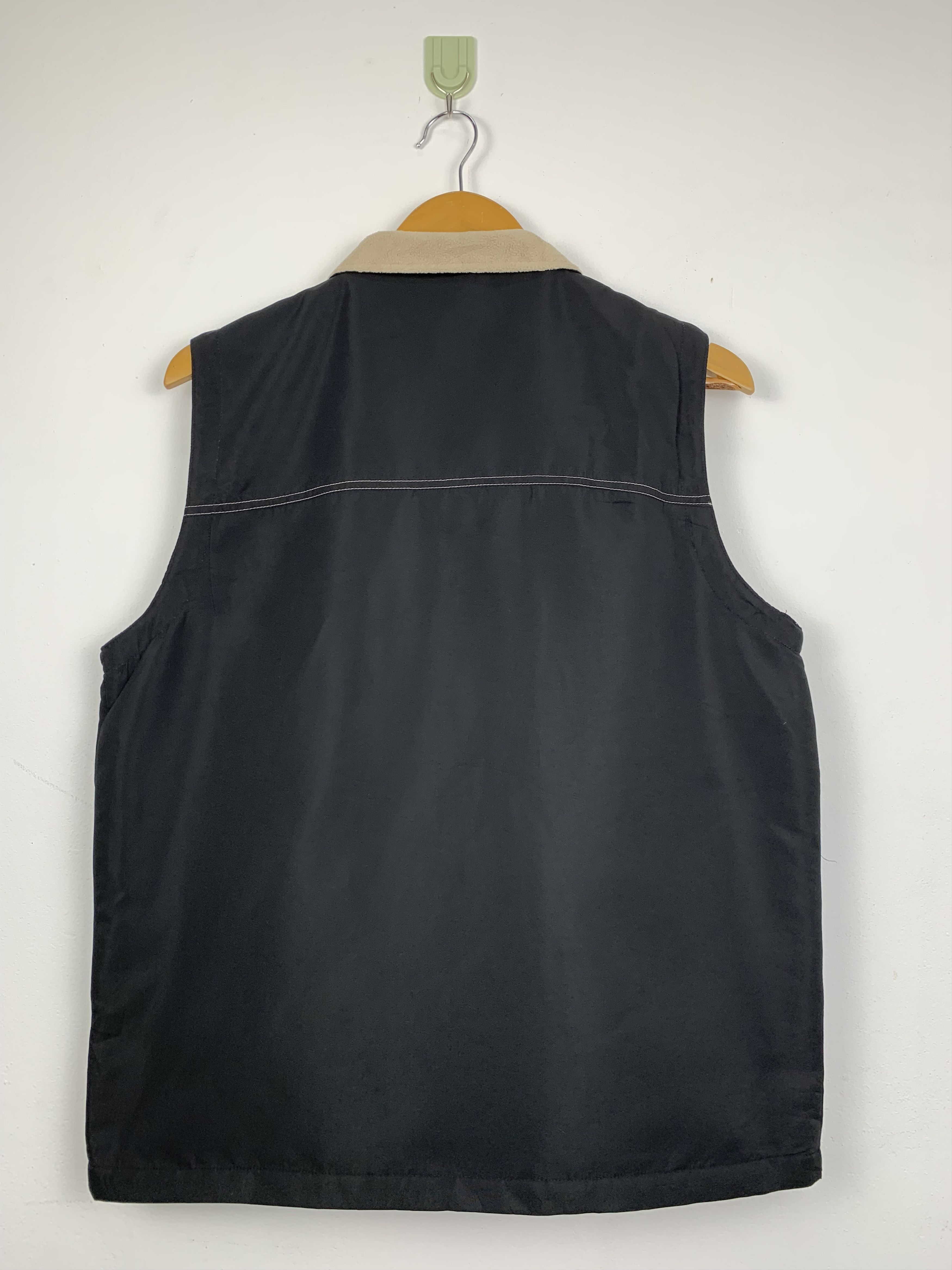 Dunlop Vintage DUNLOP Zip Up Fleece Lining Vests Size US S / EU 44-46 / 1 - 9 Thumbnail