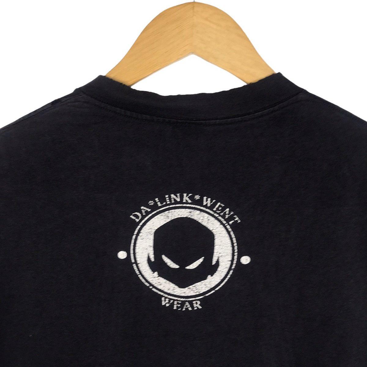 Rap Tees × Vintage Vintage Distressed 90s Da Link Went Wear Alien T Shirt Size US L / EU 52-54 / 3 - 4 Thumbnail