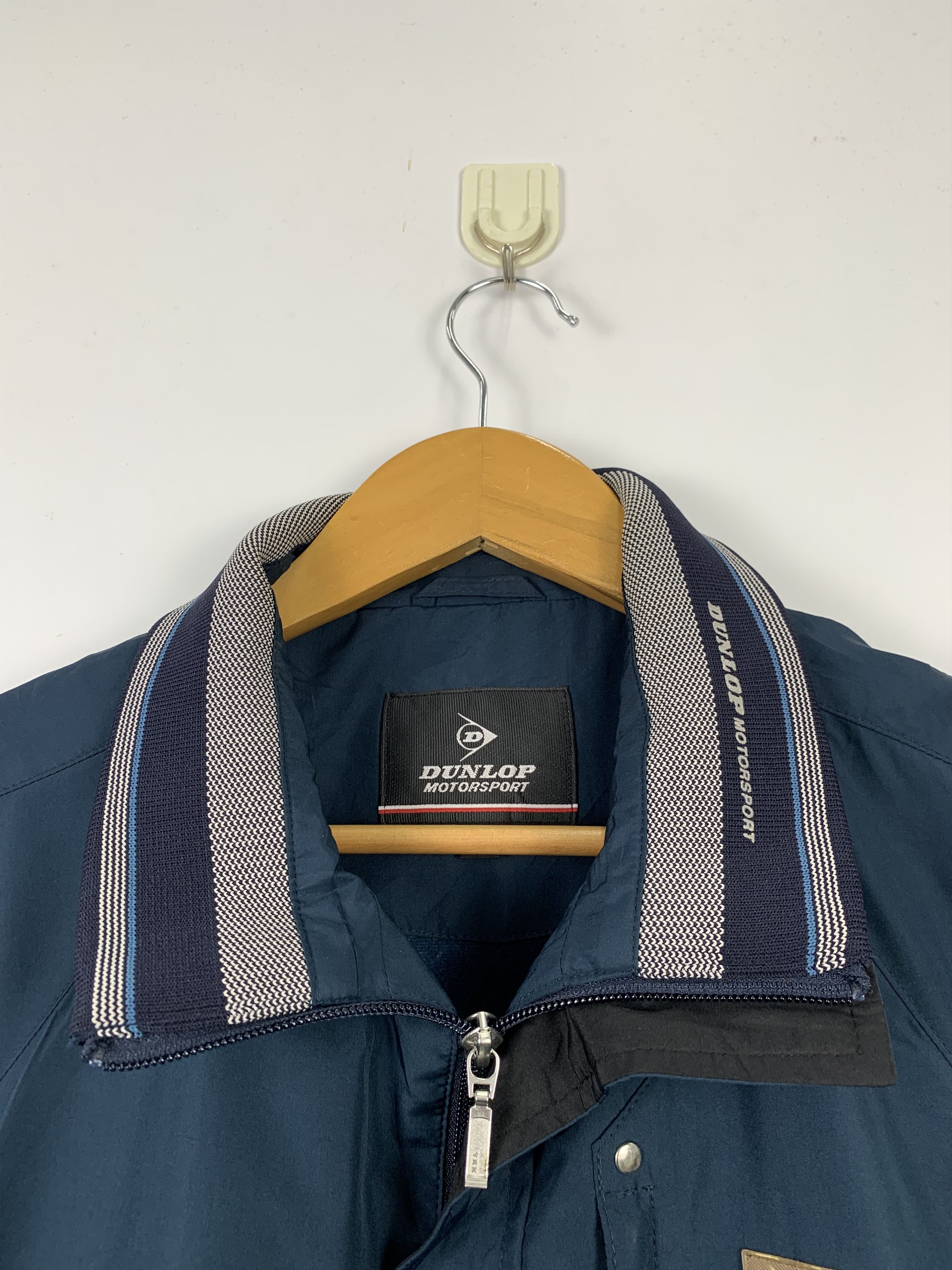 Dunlop Vintage DUNLOP Checkered Lining Zip Up Vests Size US S / EU 44-46 / 1 - 6 Thumbnail