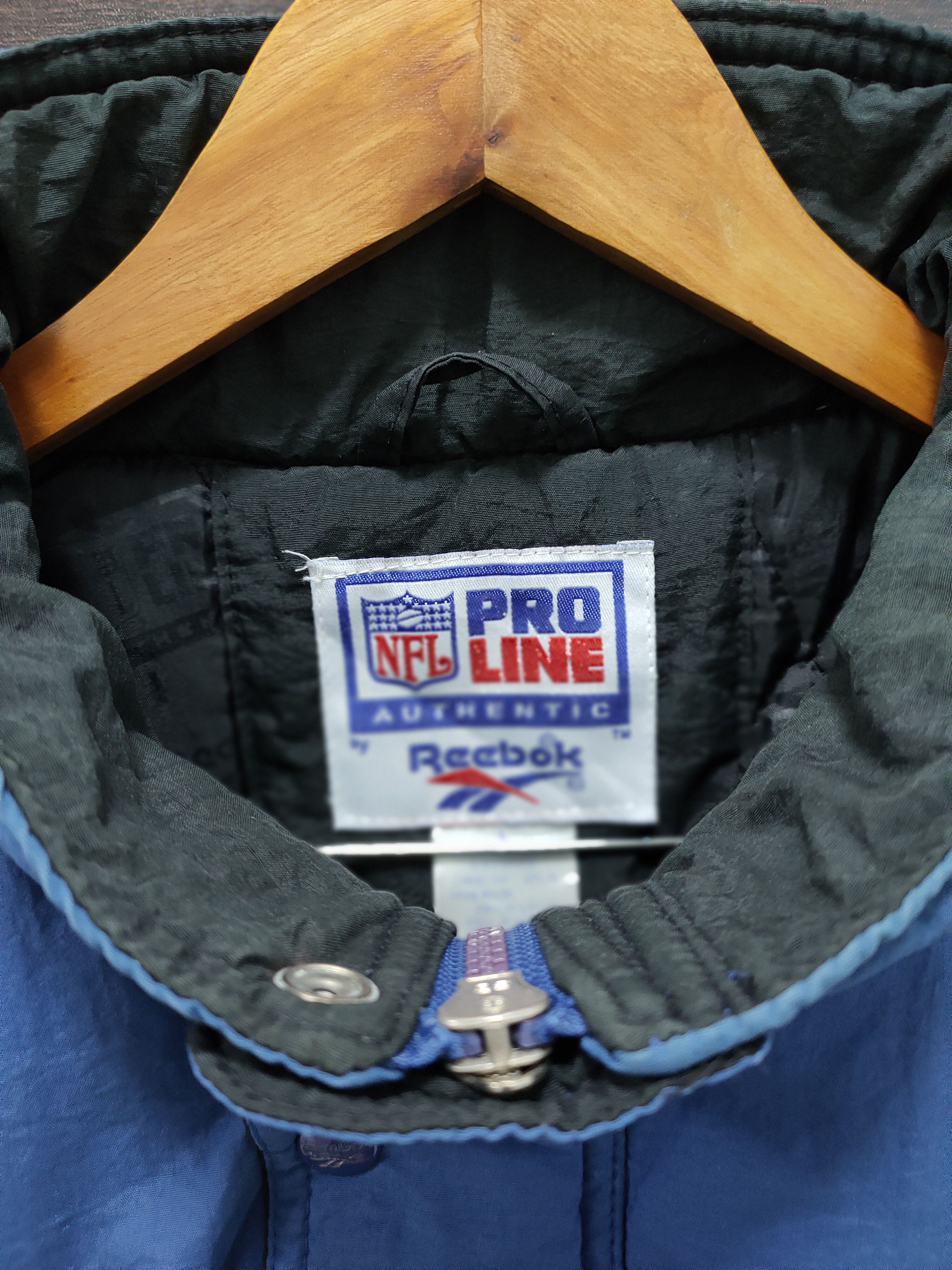 NFL 🔥Vintage Dallas Cowboys Jacket Mens Blue NFL Pro Line 90s🔥 Size US L / EU 52-54 / 3 - 6 Thumbnail