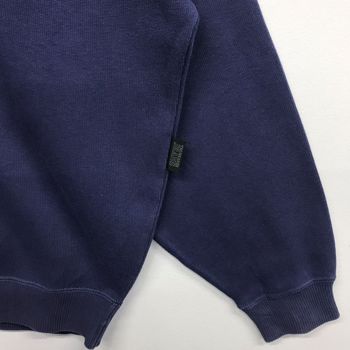 Trussardi × Vintage Rare!! Vintage Trussardi Jeans Embroidery Sweatshirt Size US S / EU 44-46 / 1 - 5 Thumbnail