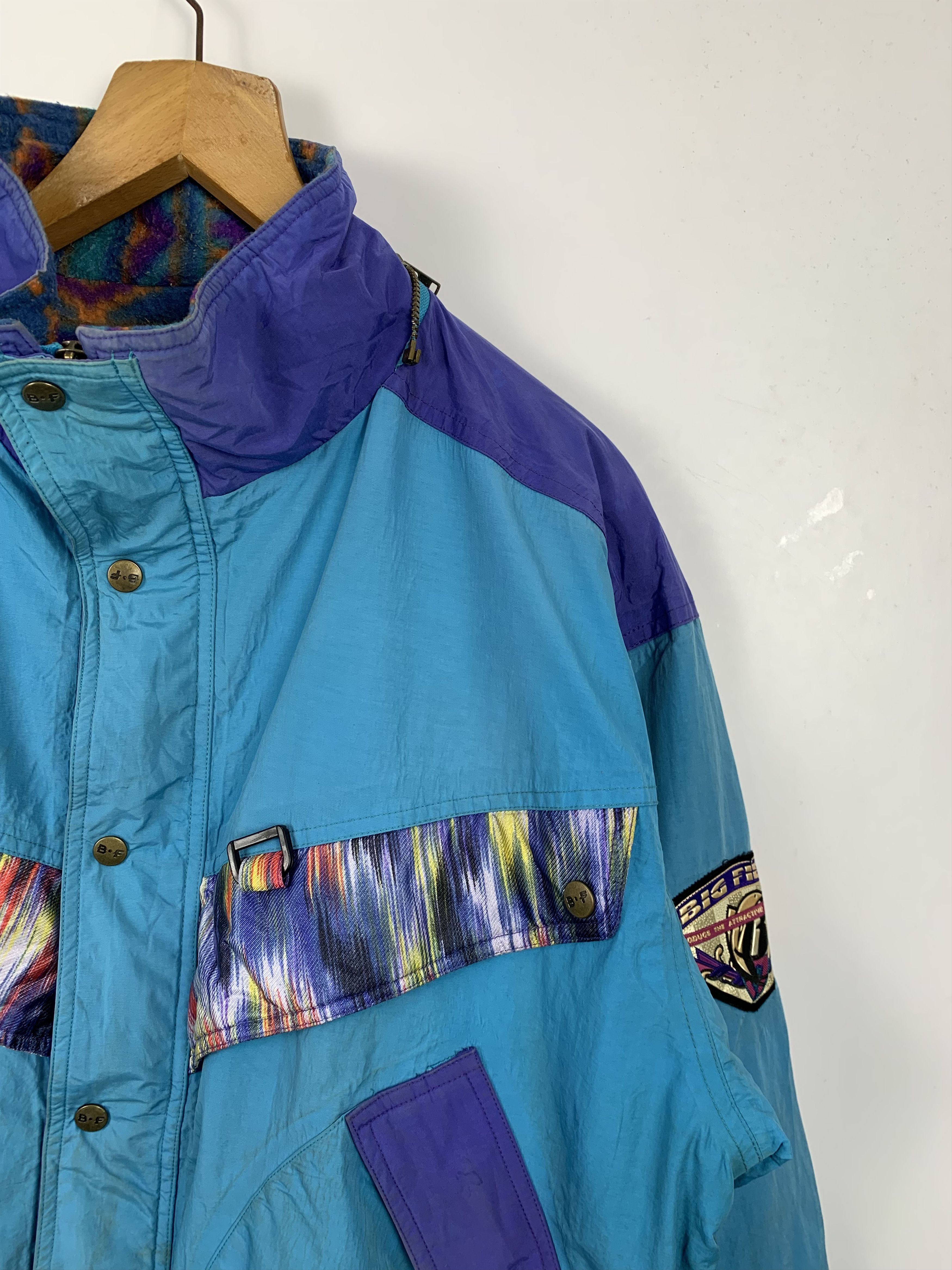 Vintage Vintage 90s Big Field Jackets Fleece Lining J0563 Size US L / EU 52-54 / 3 - 4 Thumbnail