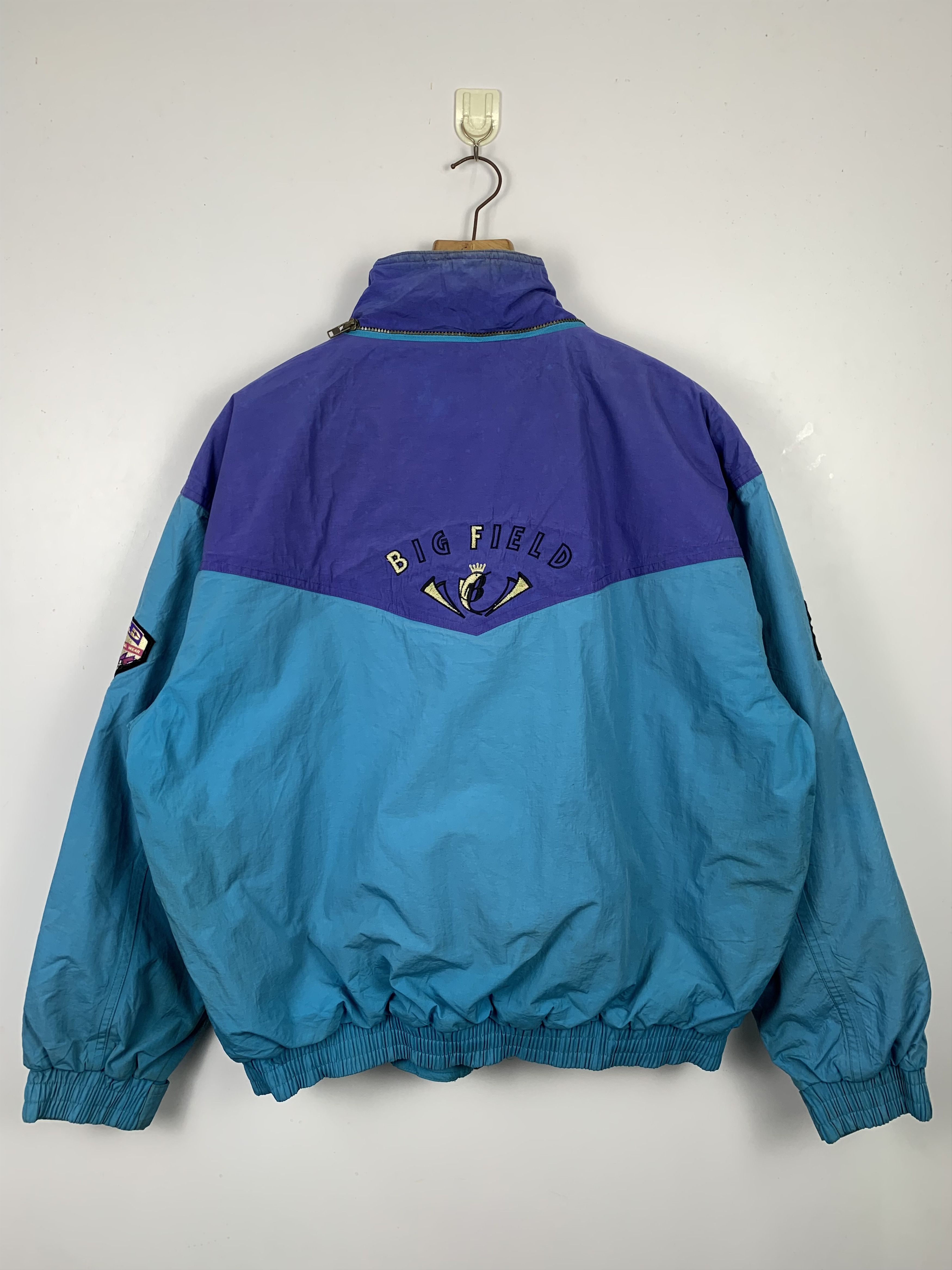 Vintage Vintage 90s Big Field Jackets Fleece Lining J0563 Size US L / EU 52-54 / 3 - 20 Thumbnail