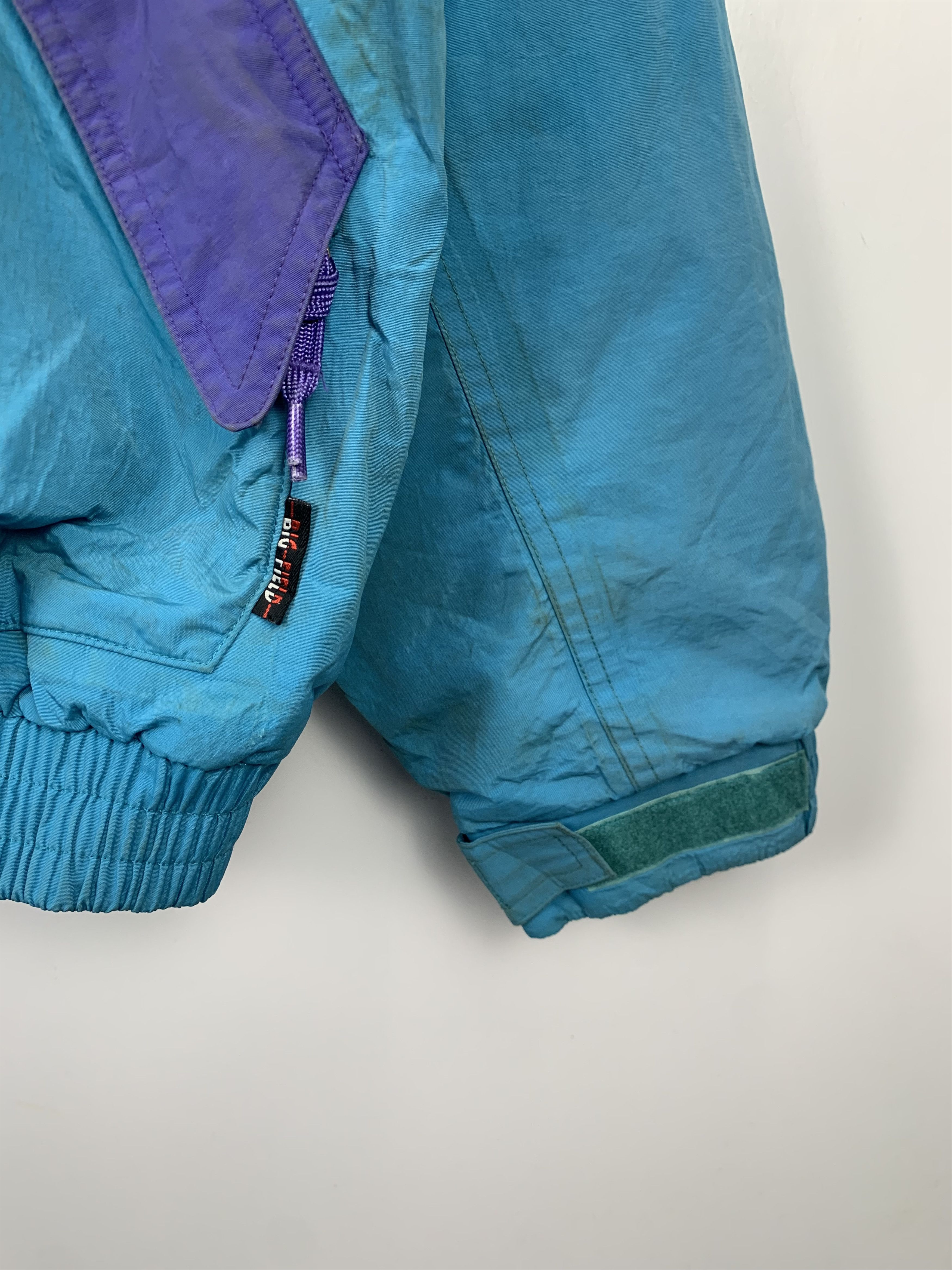 Vintage Vintage 90s Big Field Jackets Fleece Lining J0563 Size US L / EU 52-54 / 3 - 3 Thumbnail