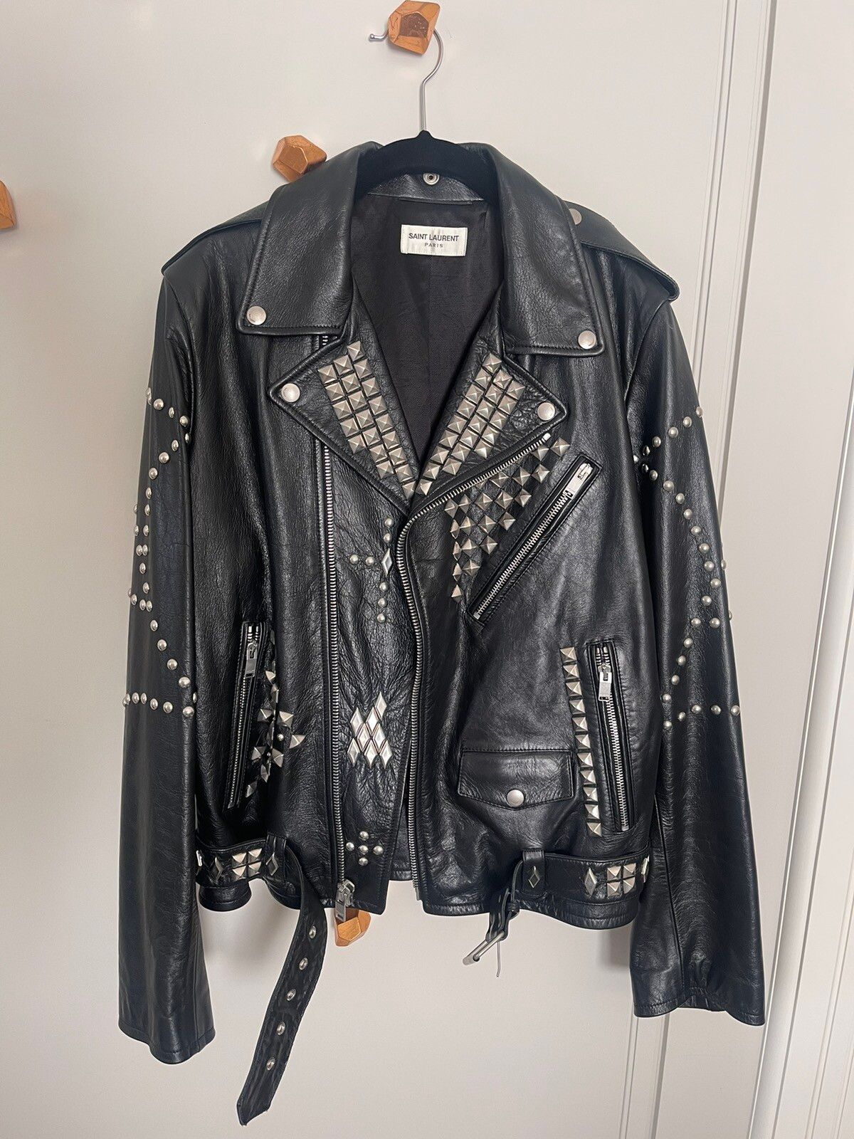 Hedi Slimane Dior Homme 07ss Leather Jacket 44 Hedi Slimane Slp