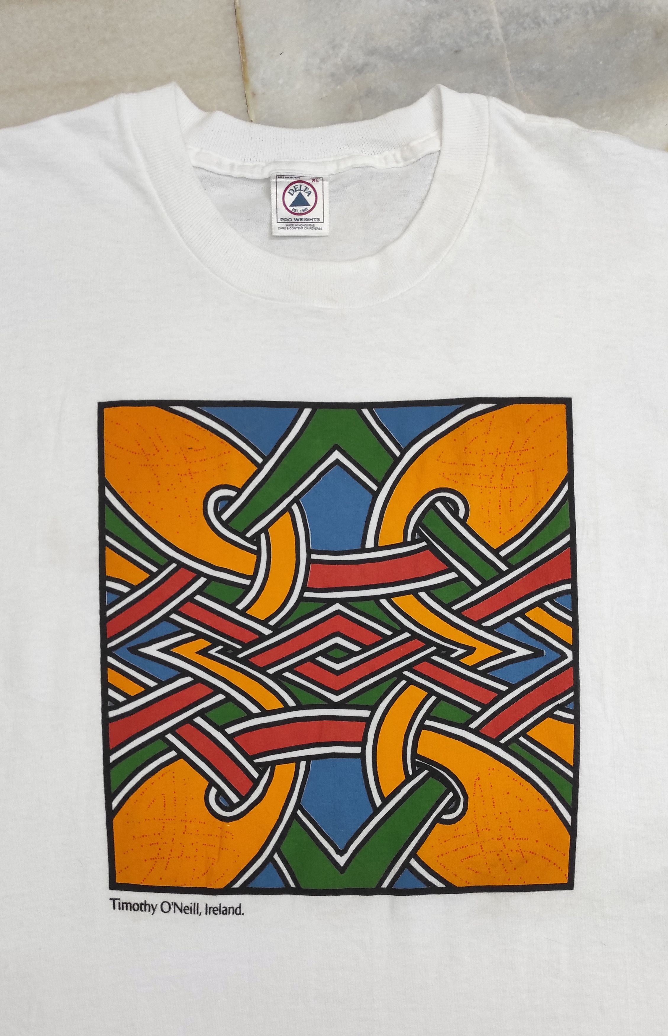 Vintage Vintage 90's BRITISH AIRWAYS Timothy O'Neill, Ireland tee Size US XL / EU 56 / 4 - 6 Thumbnail