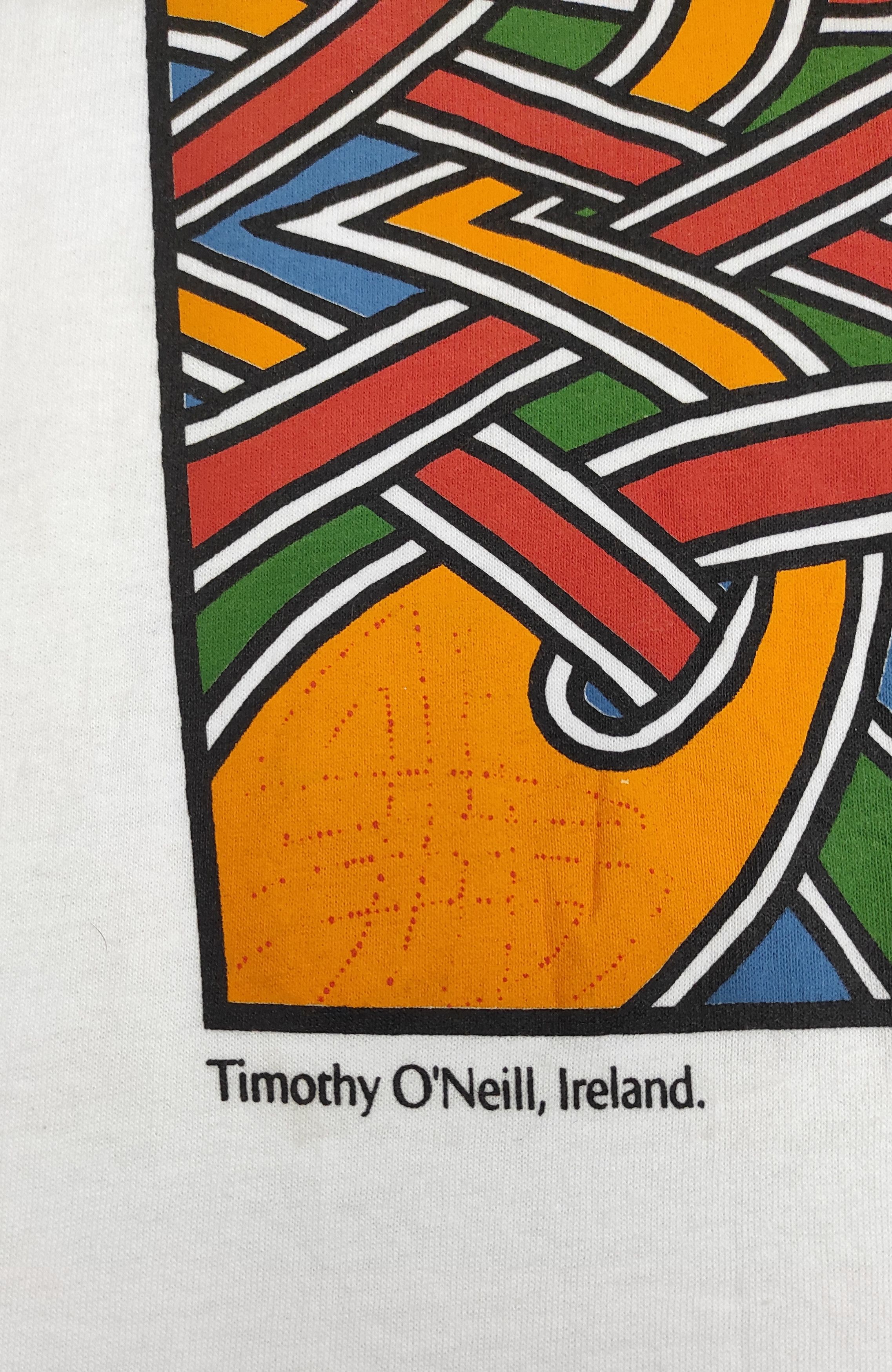 Vintage Vintage 90's BRITISH AIRWAYS Timothy O'Neill, Ireland tee Size US XL / EU 56 / 4 - 7 Thumbnail