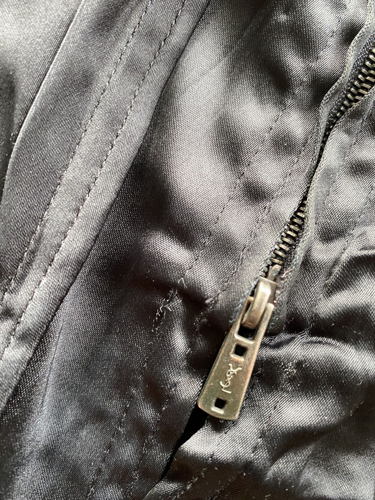 Yves Saint Laurent Ysl Zipper Jacket Size S / US 4 / IT 40 - 4 Thumbnail