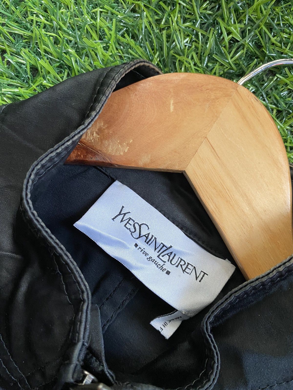 Yves Saint Laurent Ysl Zipper Jacket Size S / US 4 / IT 40 - 3 Thumbnail