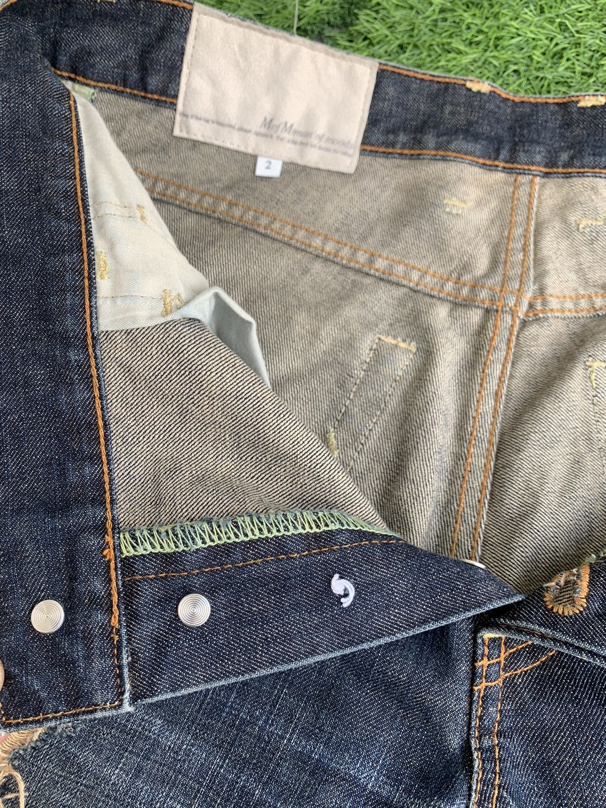 Japanese Brand Distressed Japanese Brand Denim Crushed Size US 32 / EU 48 - 12 Thumbnail