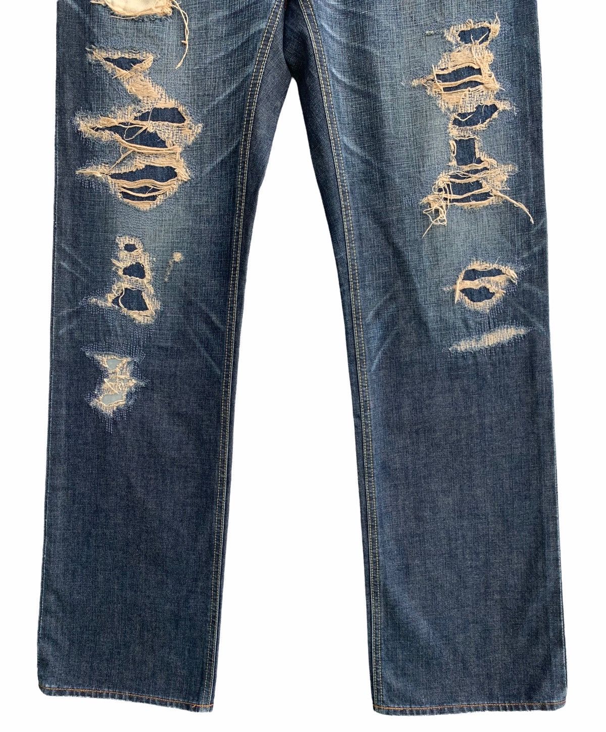 Japanese Brand Distressed Japanese Brand Denim Crushed Size US 32 / EU 48 - 6 Thumbnail