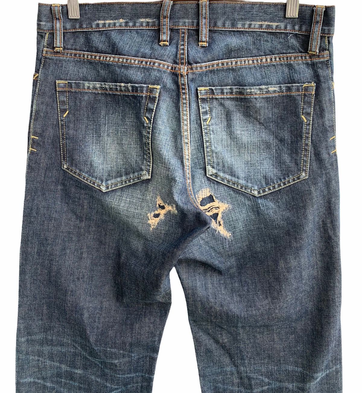 Japanese Brand Distressed Japanese Brand Denim Crushed Size US 32 / EU 48 - 8 Thumbnail