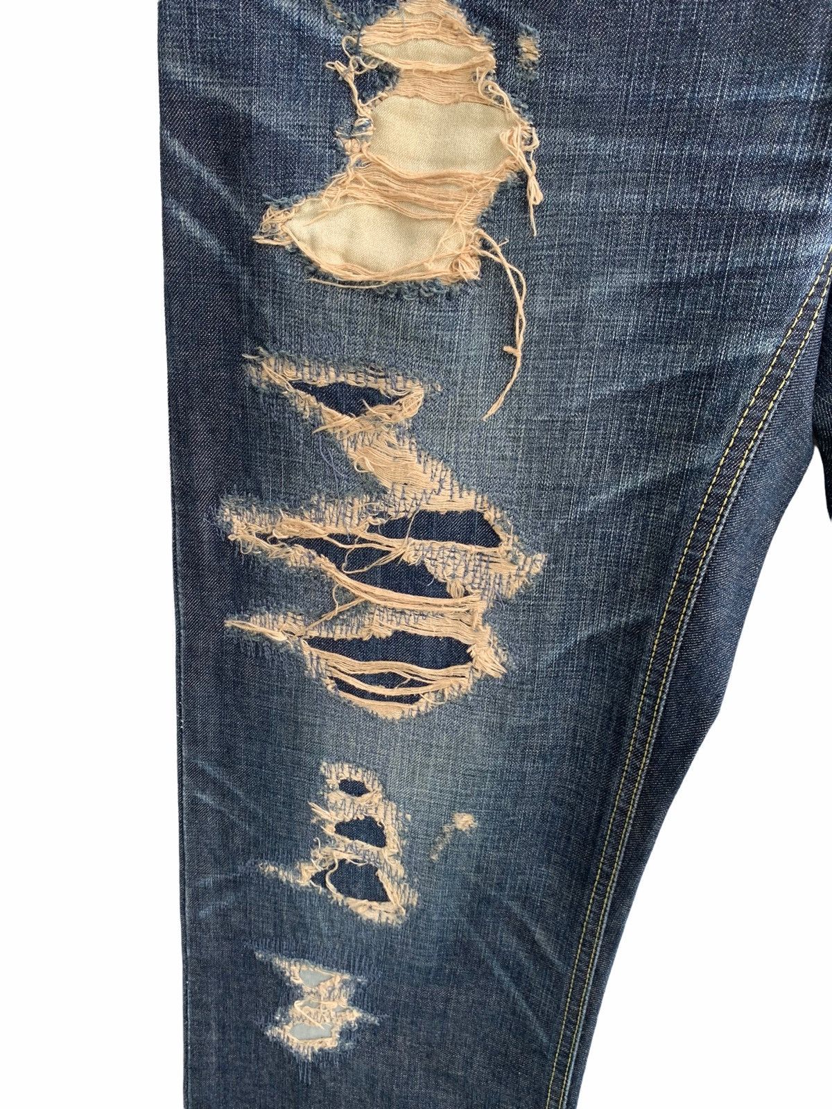 Japanese Brand Distressed Japanese Brand Denim Crushed Size US 32 / EU 48 - 10 Thumbnail