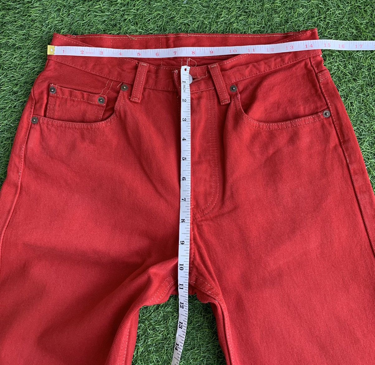 Levi's Vintage Levis 501 Red Jeans Size US 29 - 14 Thumbnail