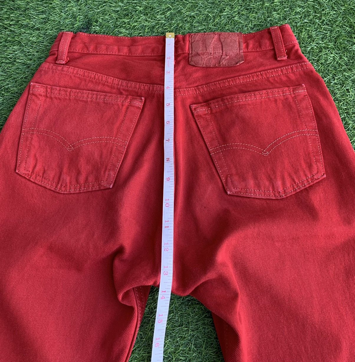 Levi's Vintage Levis 501 Red Jeans Size US 29 - 15 Thumbnail