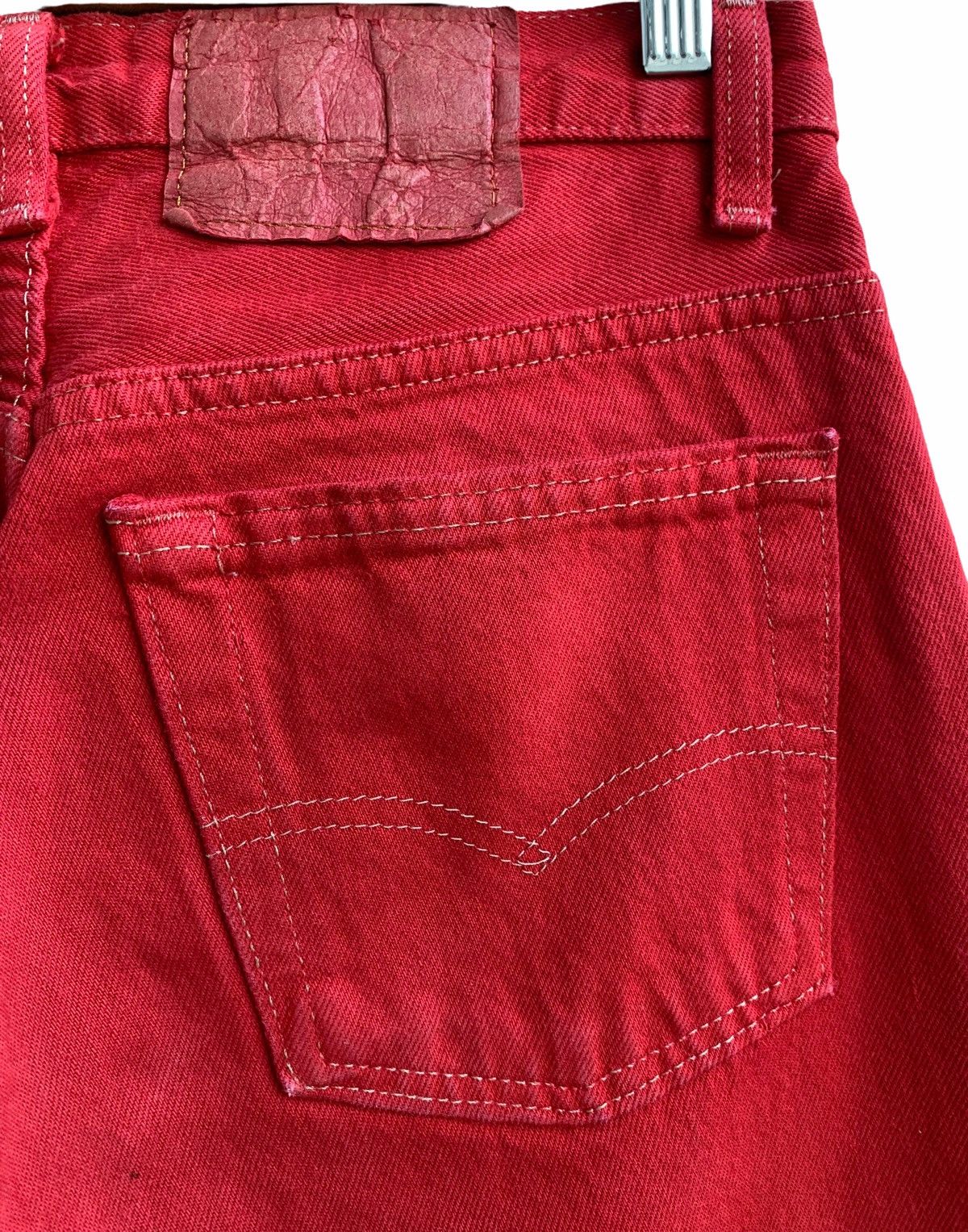 Levi's Vintage Levis 501 Red Jeans Size US 29 - 8 Thumbnail