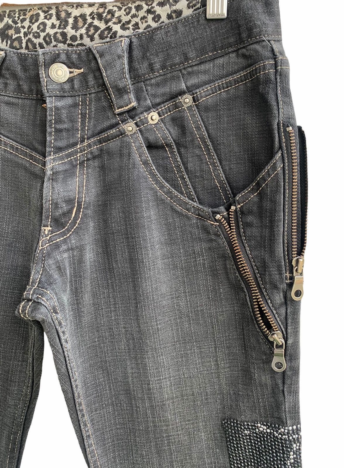 Japanese Brand Japanese Brand PPFM Leopard Denim Size US 29 - 7 Thumbnail