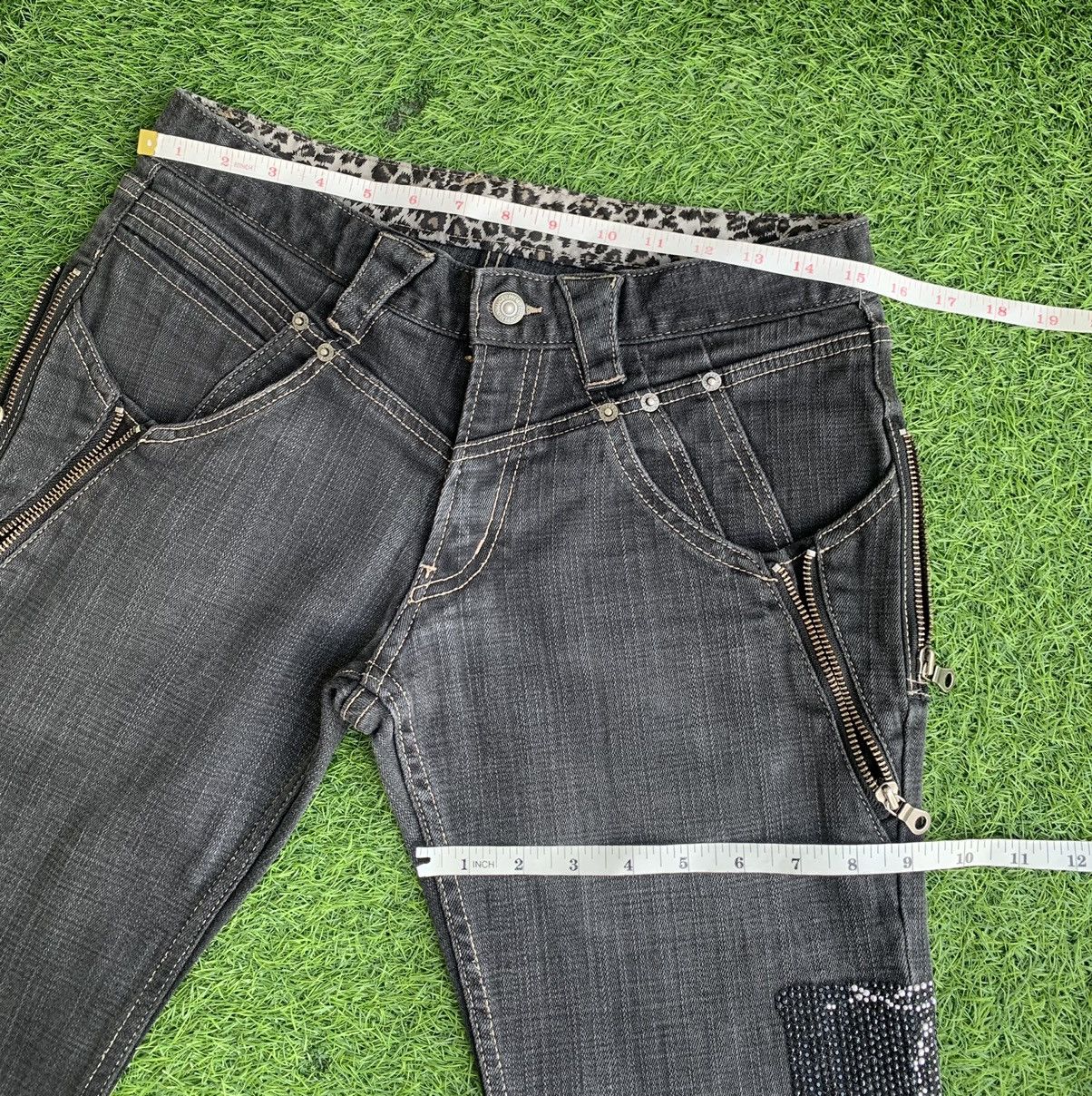 Japanese Brand Japanese Brand PPFM Leopard Denim Size US 29 - 14 Thumbnail