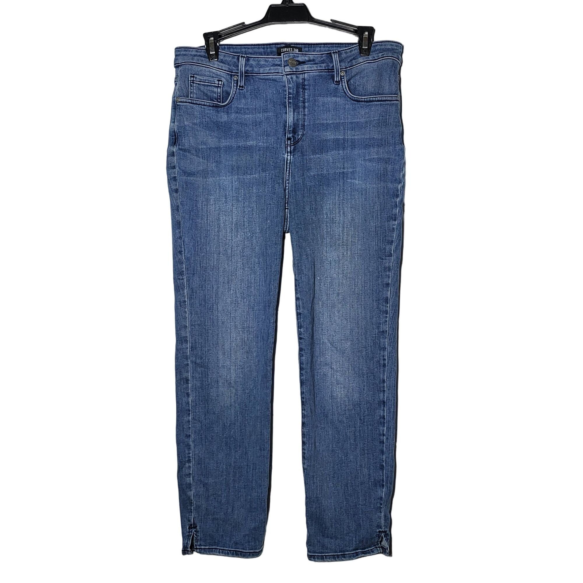 [Preview] Lyocell Blend Women Ankle-Length Side Slit Jeans