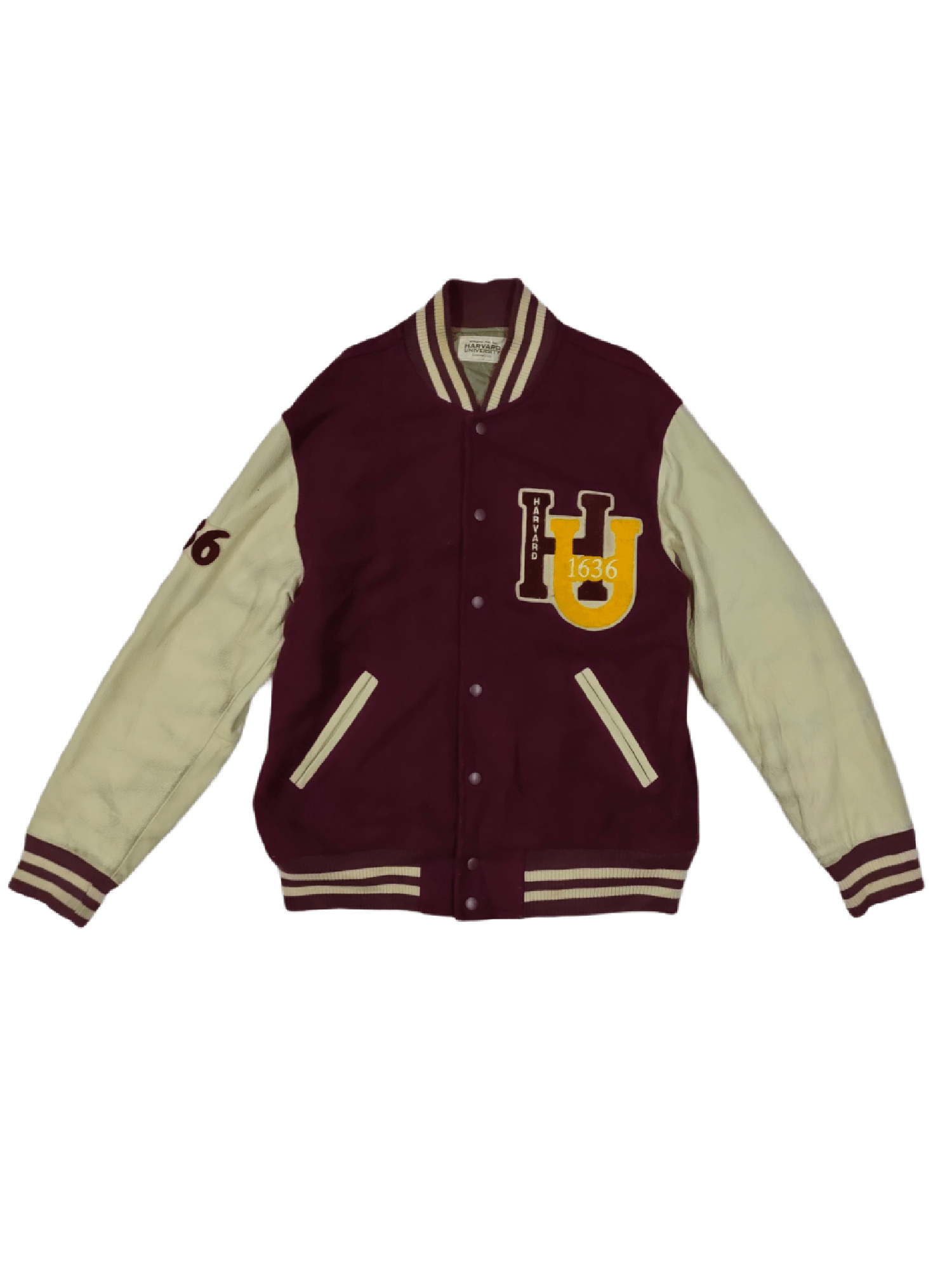 Other 🔥HOT ITEM HARVARD VARSITY JACKETS WOOL/LEATHER Size US M / EU 48-50 / 2 - 1 Thumbnail