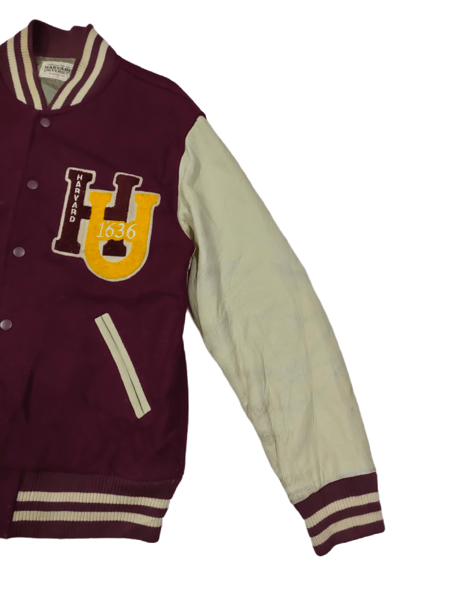 Other 🔥HOT ITEM HARVARD VARSITY JACKETS WOOL/LEATHER Size US M / EU 48-50 / 2 - 6 Thumbnail