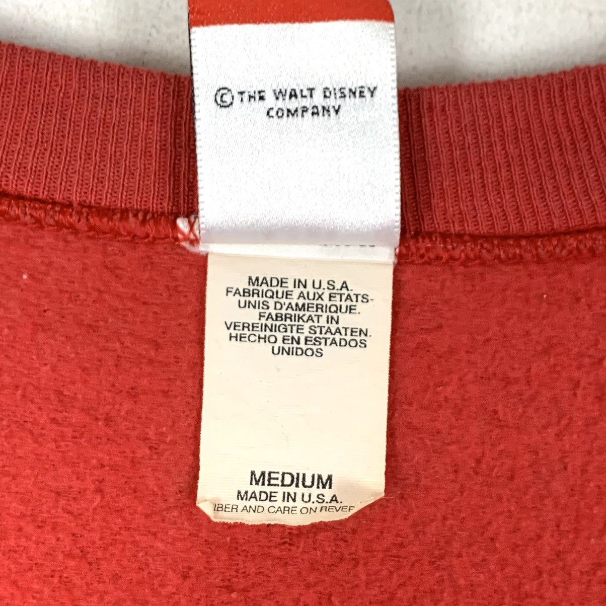 Mickey Mouse Vintage 90’s Mickey Mouse Baseball Crewneck Sweatshirt Size US M / EU 48-50 / 2 - 8 Thumbnail
