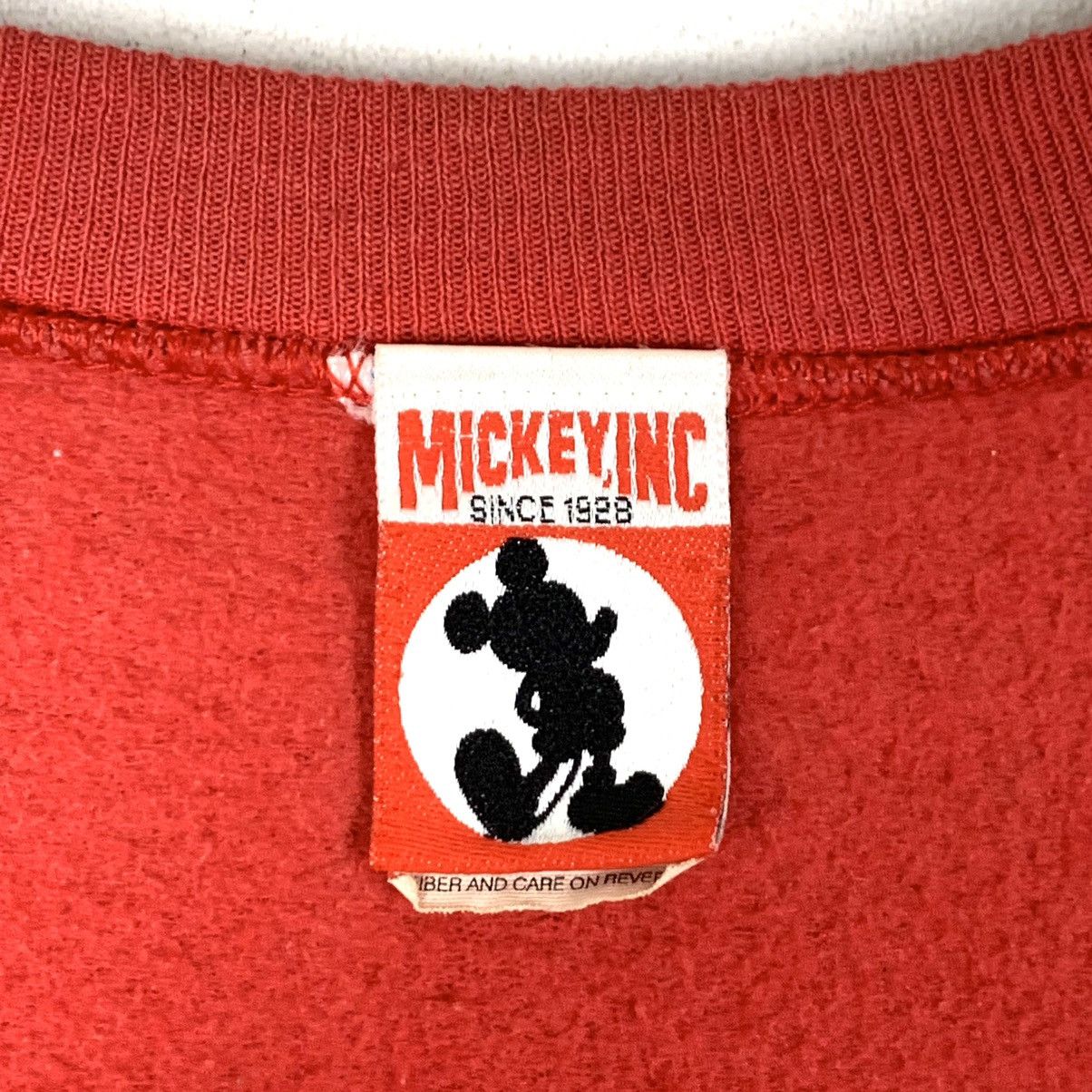Mickey Mouse Vintage 90’s Mickey Mouse Baseball Crewneck Sweatshirt Size US M / EU 48-50 / 2 - 7 Thumbnail