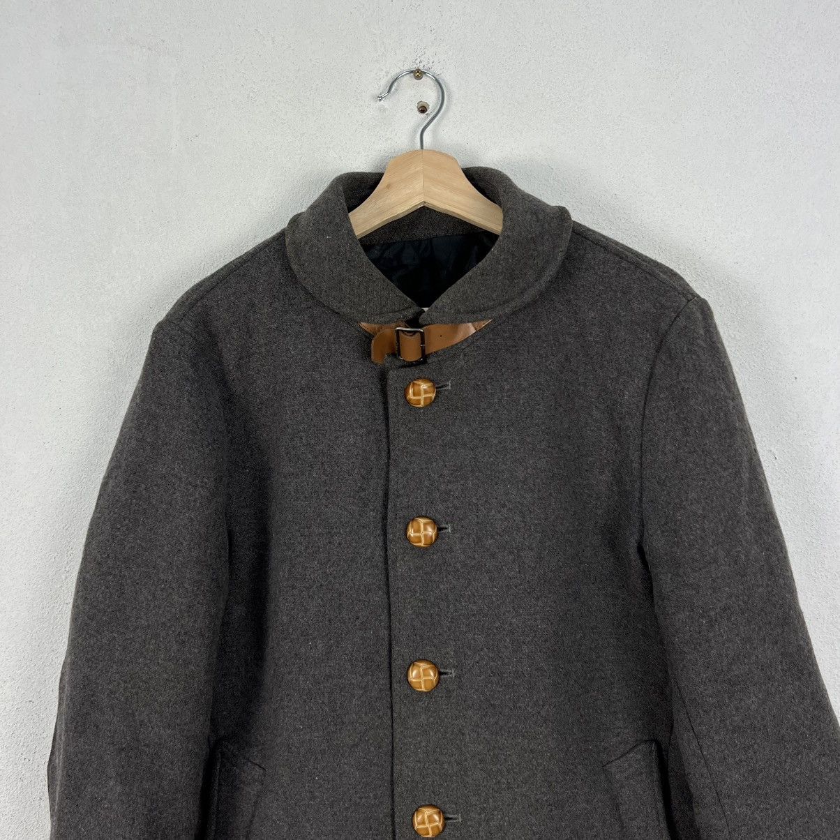 Japanese Brand BUTTON WOOL JACKET SHIPS JET BLUE INSPIRED ISSEY MIYAKE Size US L / EU 52-54 / 3 - 3 Thumbnail