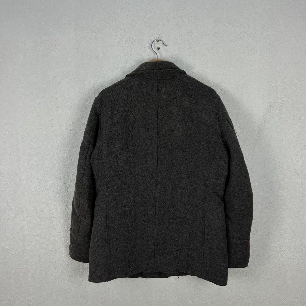 Japanese Brand BUTTON WOOL JACKET SHIPS JET BLUE INSPIRED ISSEY MIYAKE Size US L / EU 52-54 / 3 - 8 Thumbnail