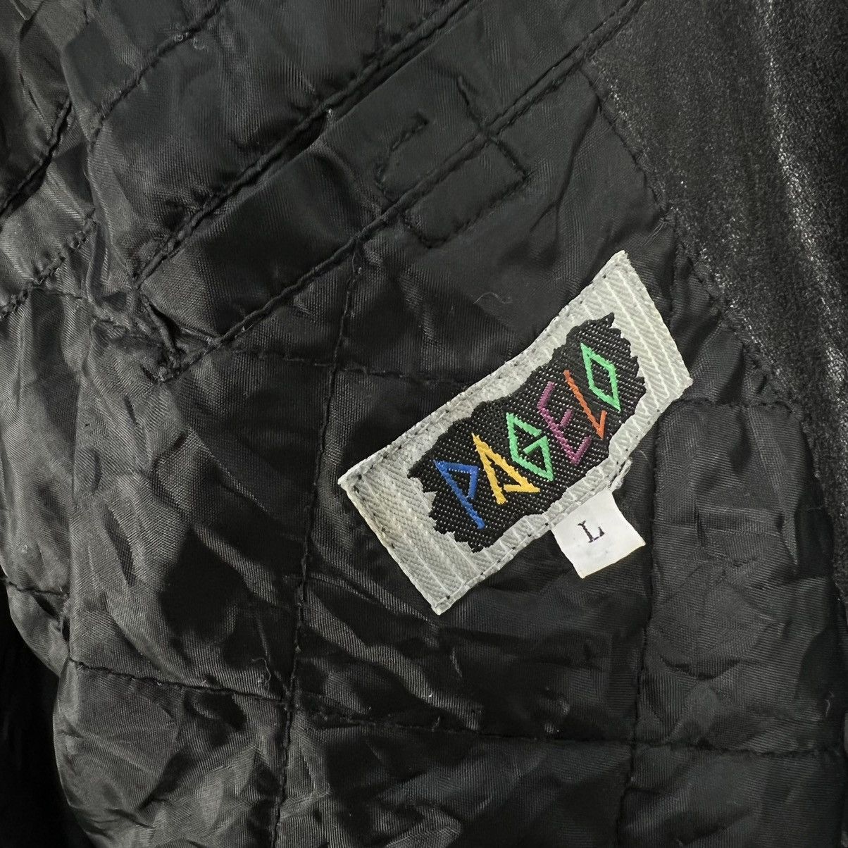Japanese Brand VINTAGE PAGELO STRIPED VARSITY JACKET BIG LOGO Size US L / EU 52-54 / 3 - 15 Thumbnail