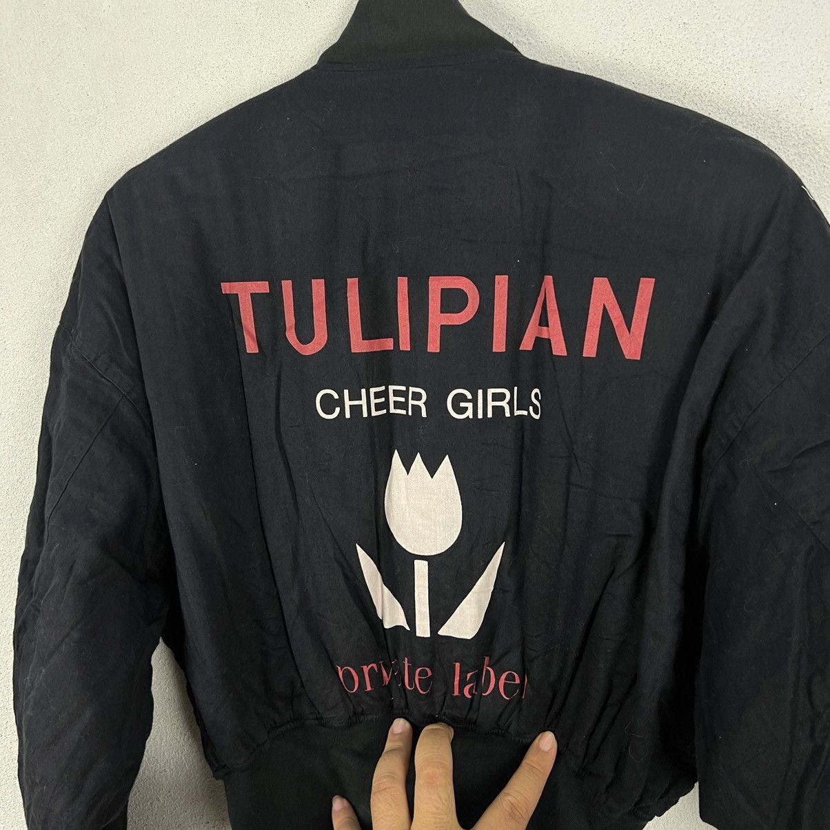 Japanese Brand BINTAGE CROPPED TULIPIAN CHEER GIRL BIG LOGO Size US M / EU 48-50 / 2 - 9 Thumbnail