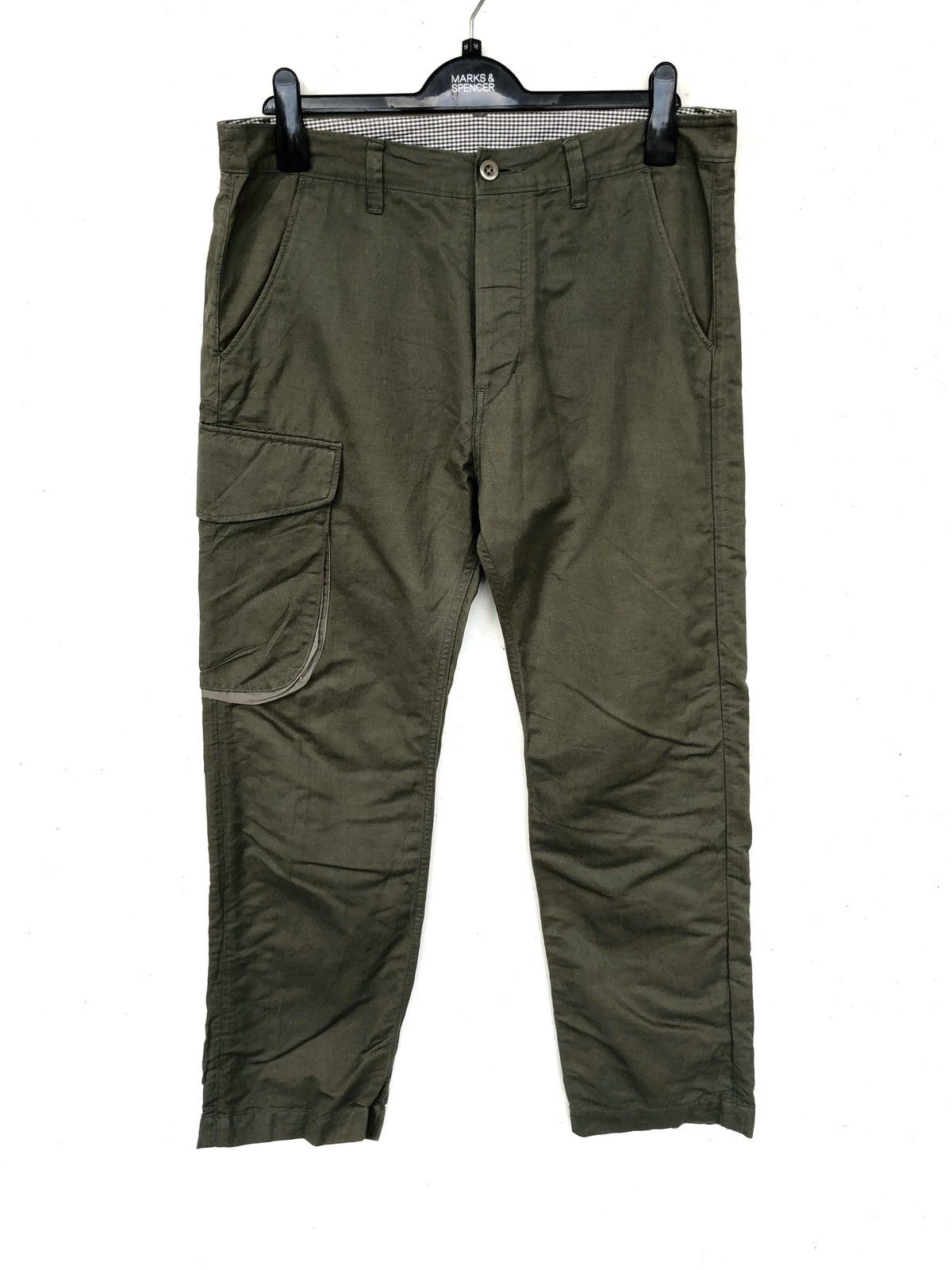 Hiroshi Kato RARE🔥Tool Project KATO Military Cargo Pocket Pant Size US 34 / EU 50 - 2 Thumbnail