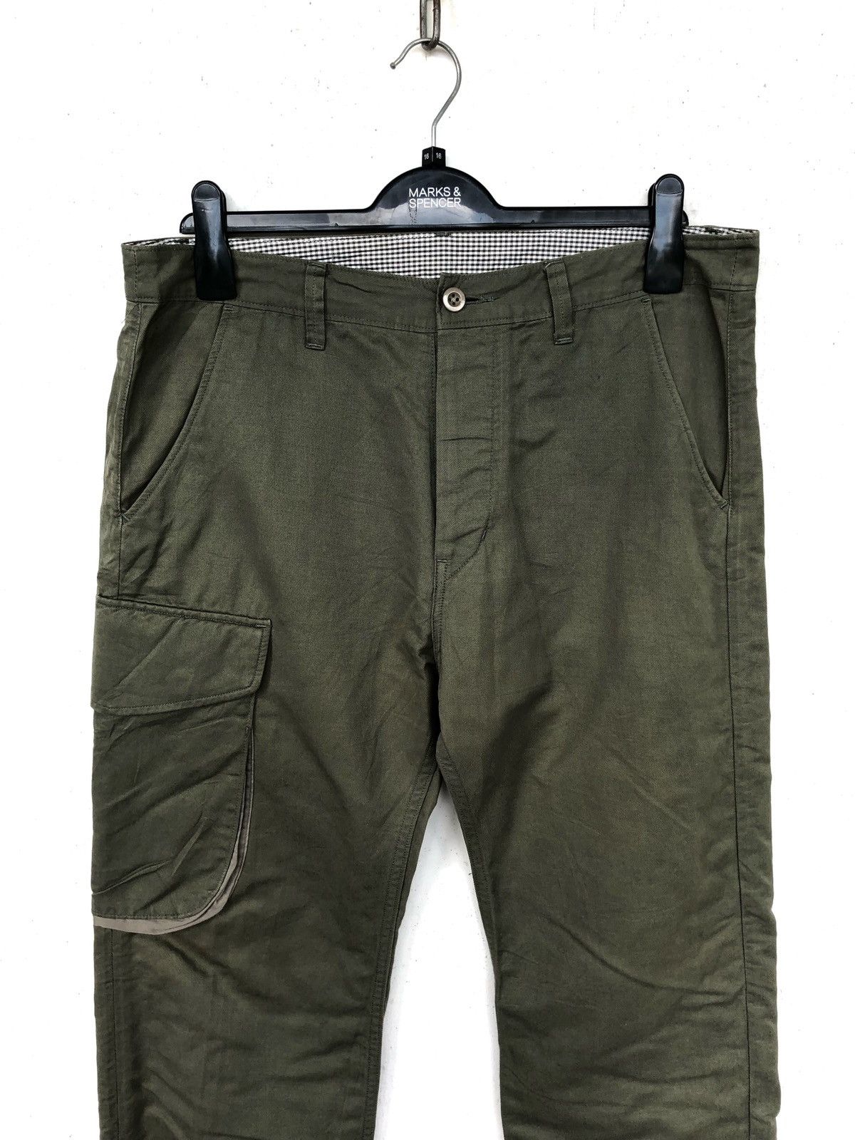 Hiroshi Kato RARE🔥Tool Project KATO Military Cargo Pocket Pant Size US 34 / EU 50 - 3 Thumbnail