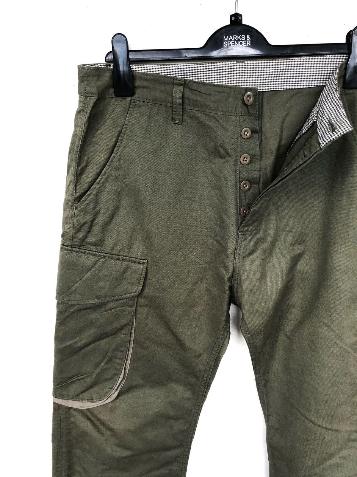 Hiroshi Kato RARE🔥Tool Project KATO Military Cargo Pocket Pant Size US 34 / EU 50 - 8 Thumbnail