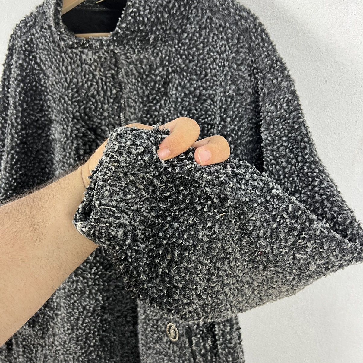 Japanese Brand VINTAGE GENUINE BUGLE BOY PRODUCT FLEECE JACKET Size US L / EU 52-54 / 3 - 7 Thumbnail