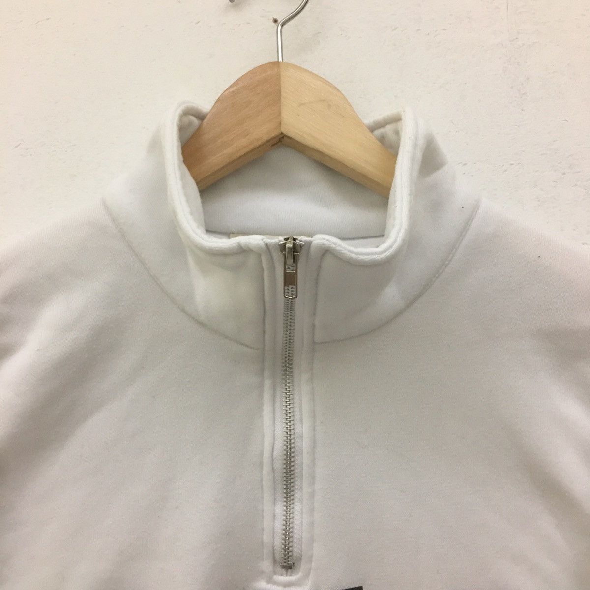 Japanese Brand Vintage USA Halfzip Biglogo USA patches American Flag Size US S / EU 44-46 / 1 - 4 Thumbnail