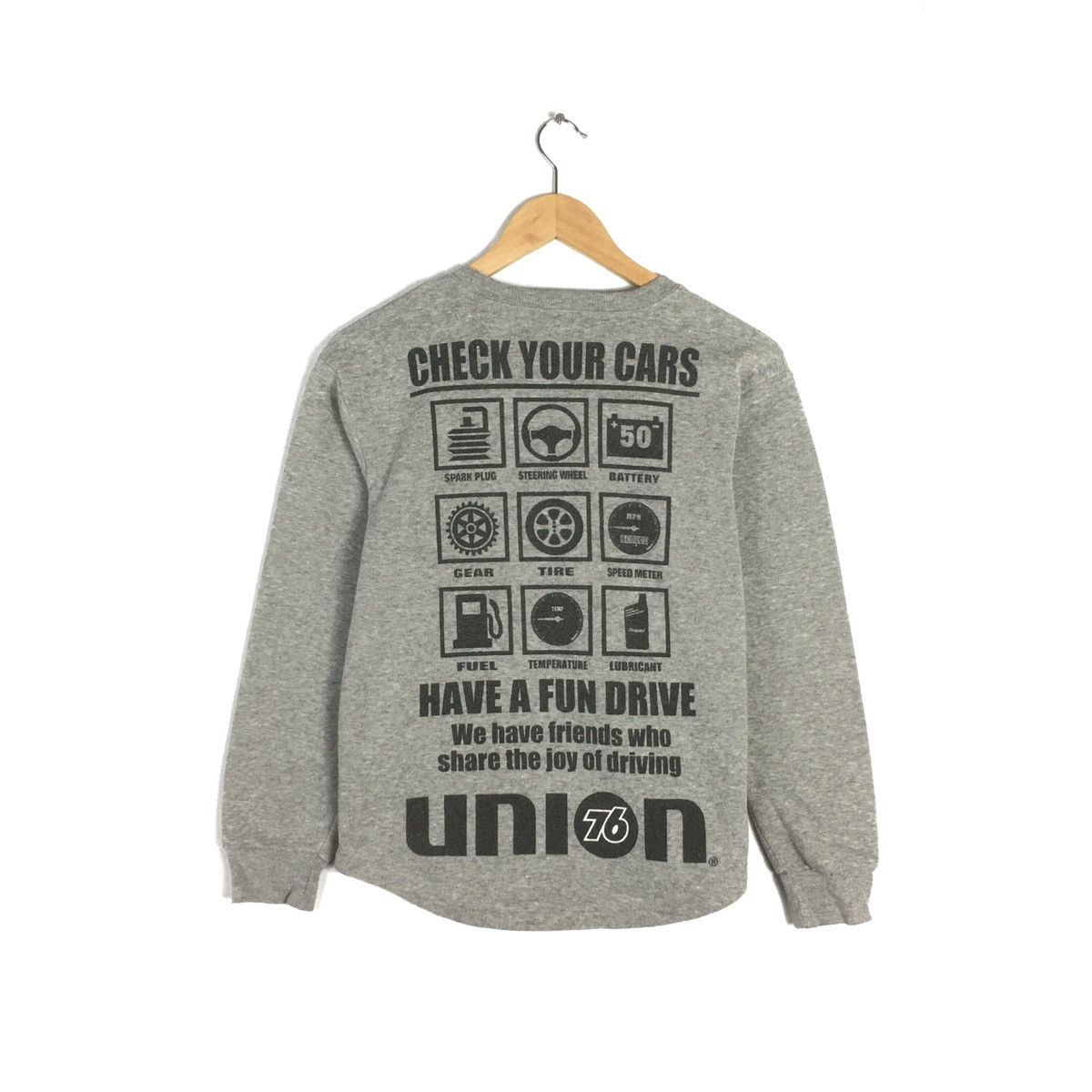 Sports Specialties × Vintage Vintage Union 76 Lubricants Sweater Big Logo Size US XS / EU 42 / 0 - 3 Thumbnail