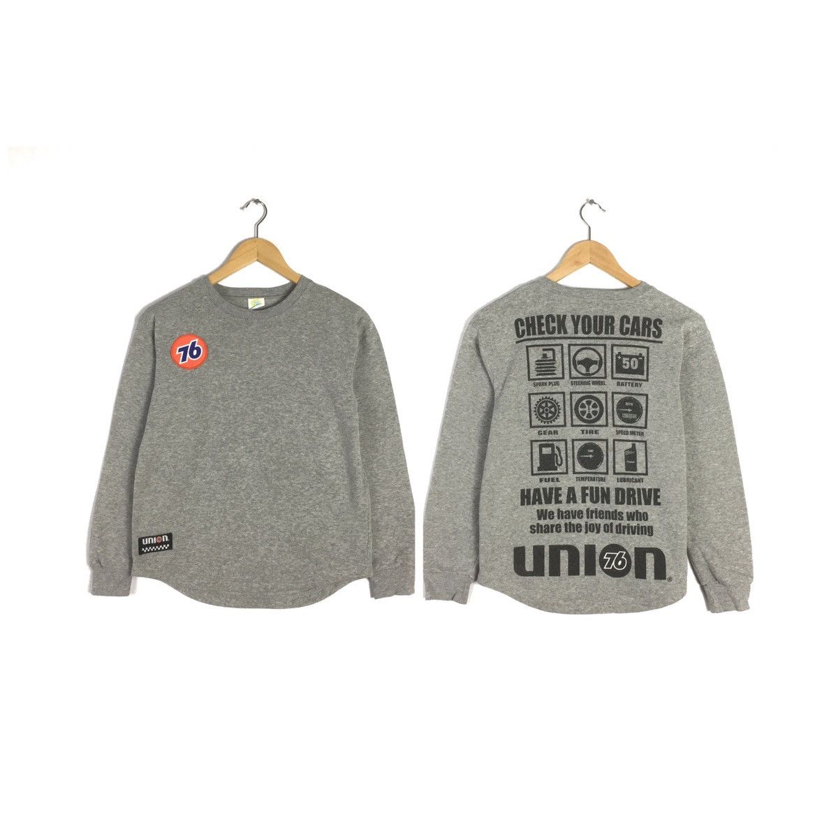 Sports Specialties × Vintage Vintage Union 76 Lubricants Sweater Big Logo Size US XS / EU 42 / 0 - 1 Thumbnail