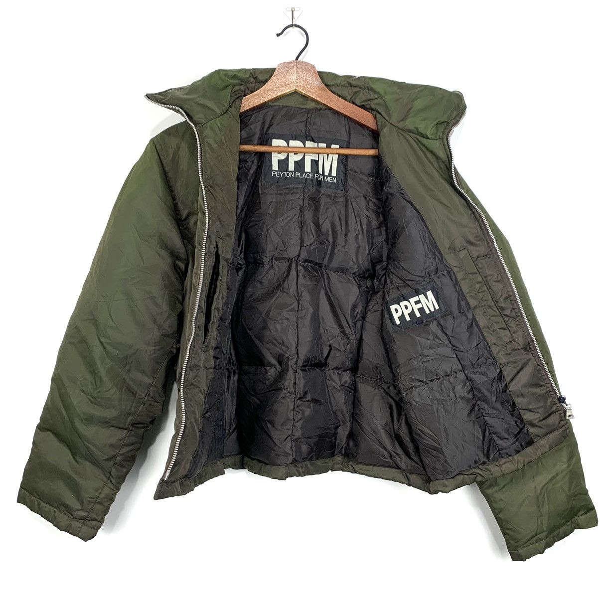 PPFM Vintage PPFM Army Style Green Jacket Size M Size US M / EU 48-50 / 2 - 6 Thumbnail