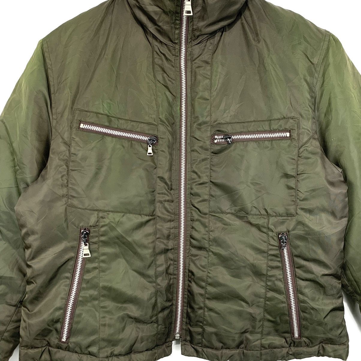 PPFM Vintage PPFM Army Style Green Jacket Size M Size US M / EU 48-50 / 2 - 7 Thumbnail
