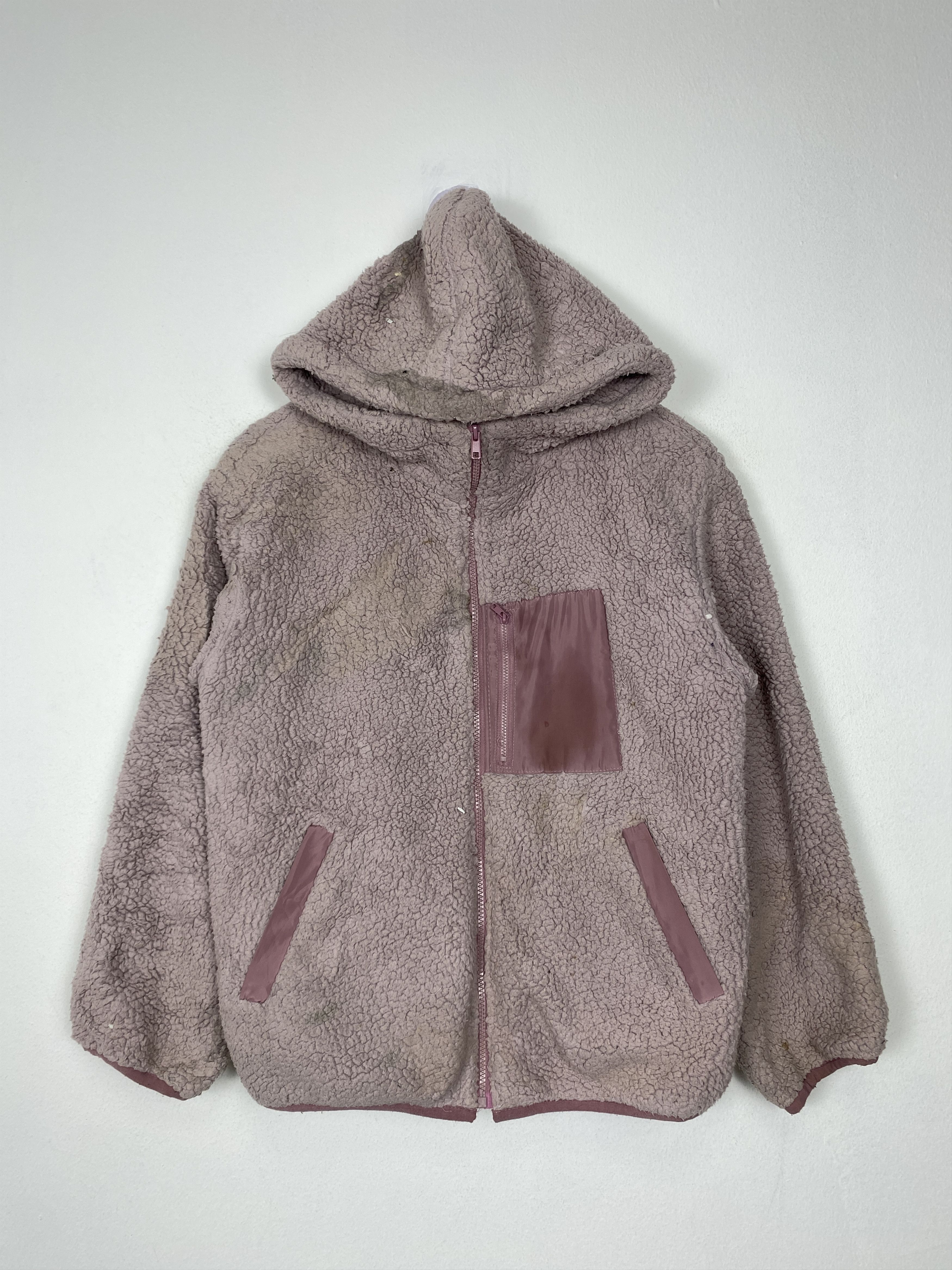 Japanese Brand Vintage Japanese Brand Fleece Jackets Quilted Lining Size US S / EU 44-46 / 1 - 1 Thumbnail