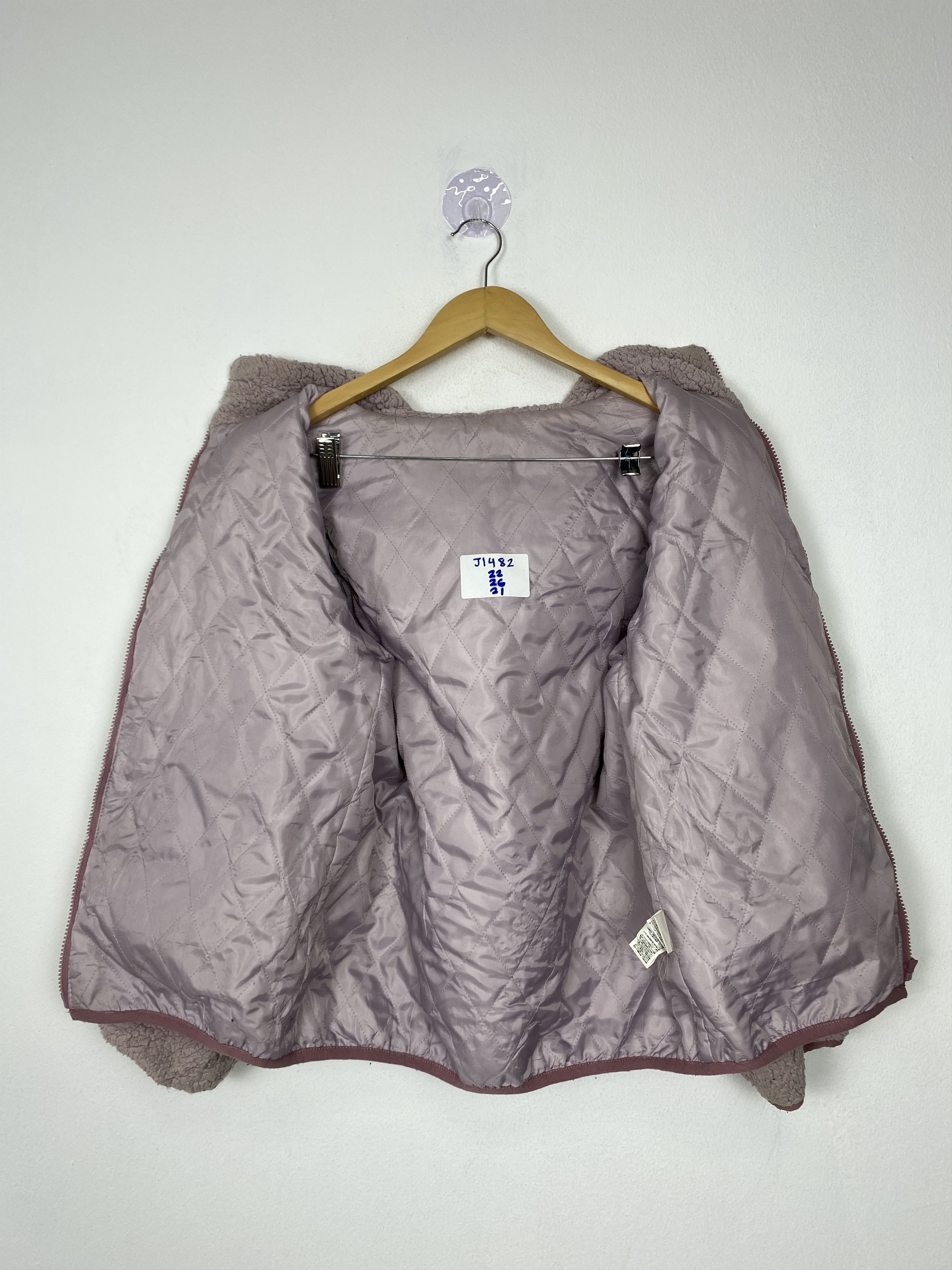 Japanese Brand Vintage Japanese Brand Fleece Jackets Quilted Lining Size US S / EU 44-46 / 1 - 8 Thumbnail