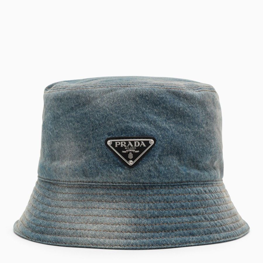 Prada o1d2blof0623 Hats in Light Blue Size ONE SIZE - 2 Thumbnail