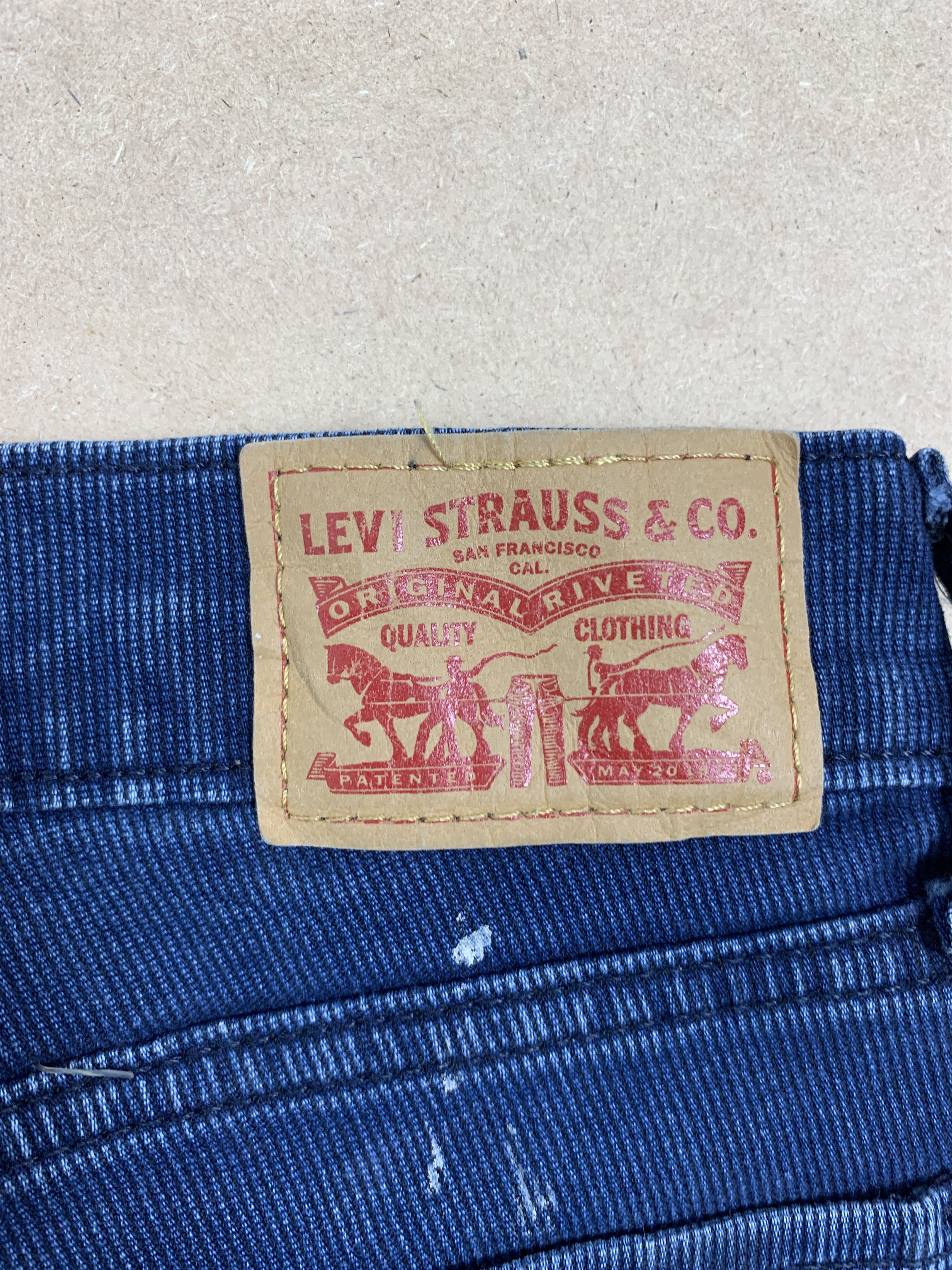 Levi's Vintage Levi's 477 Slim Stretch Front Pocket Jeans Size 25" / US 0 / IT 36 - 7 Thumbnail