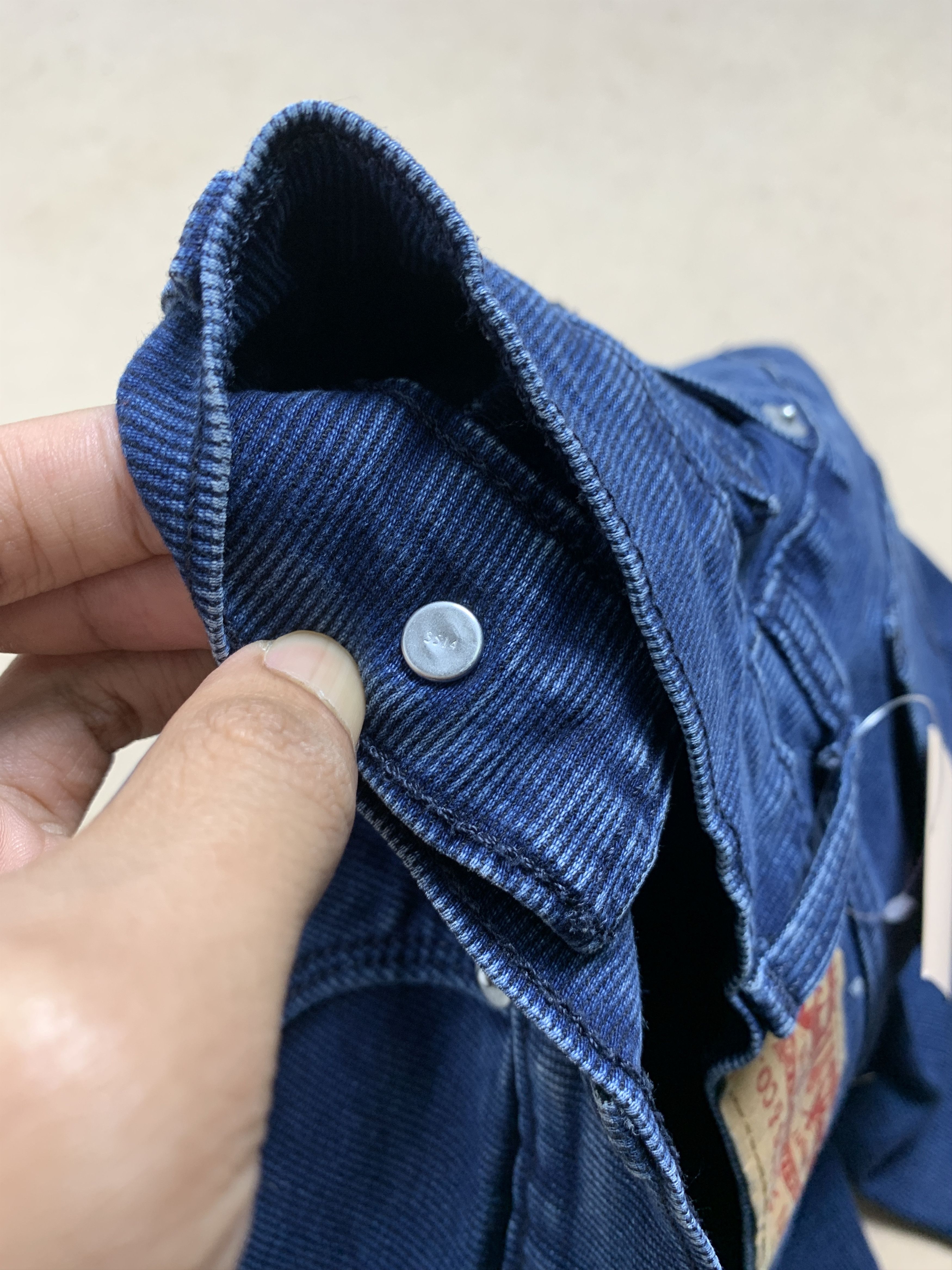Levi's Vintage Levi's 477 Slim Stretch Front Pocket Jeans Size 25" / US 0 / IT 36 - 19 Thumbnail